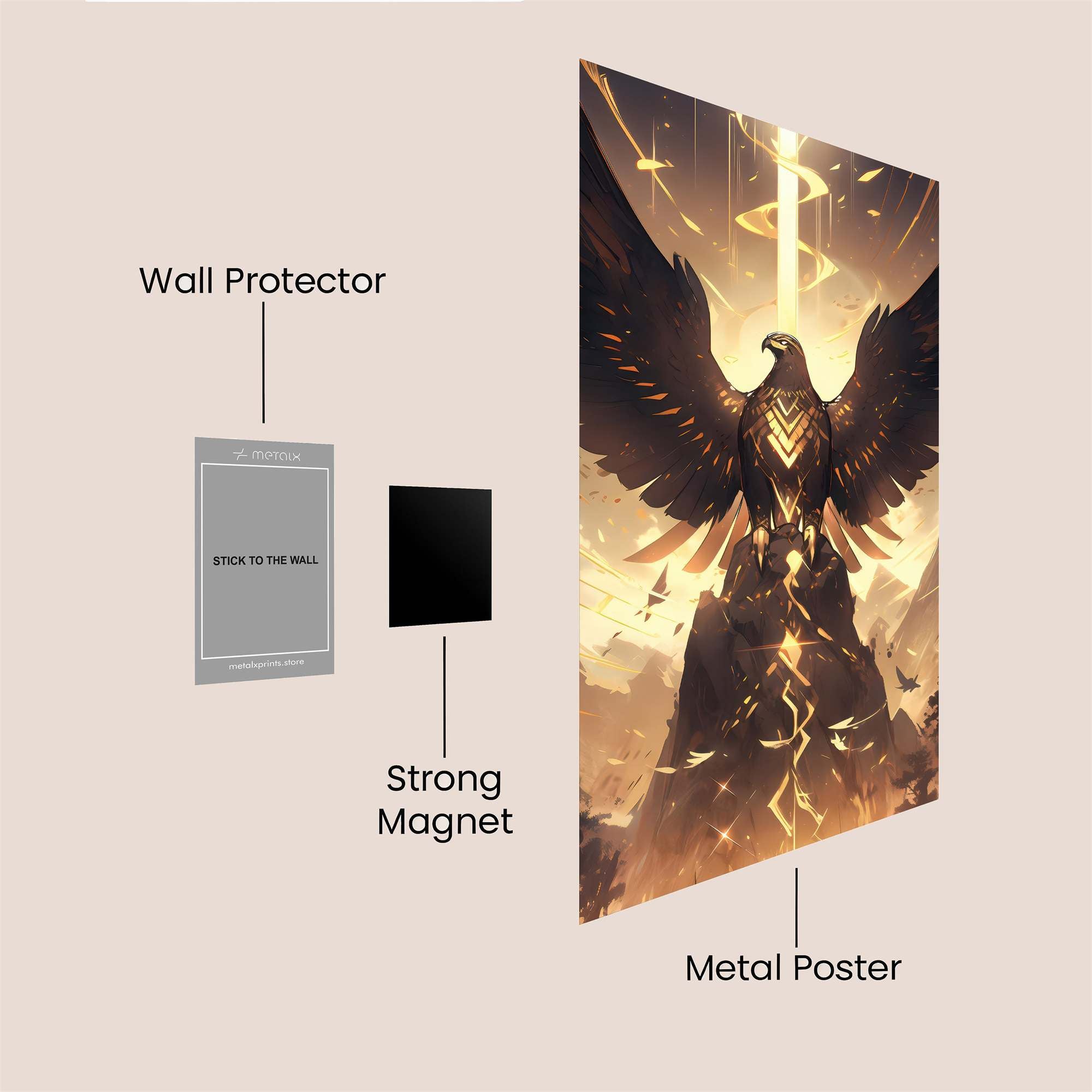 Eagle Ascend Safe Wall Magnetic / M