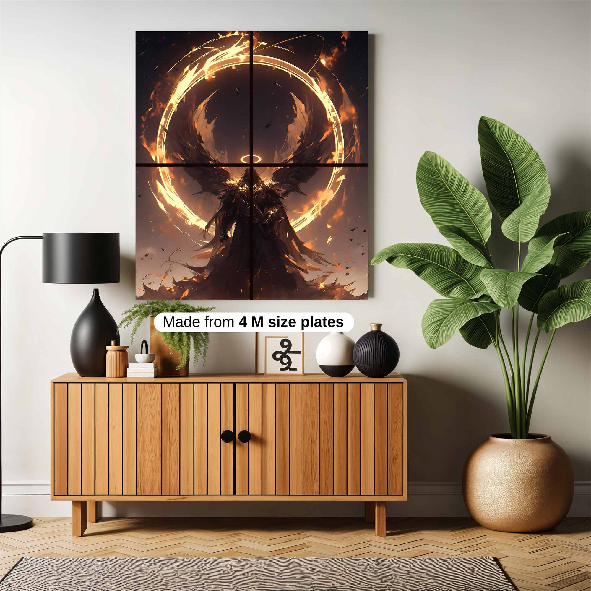 Angel Wrath Safe Wall Magnetic / M