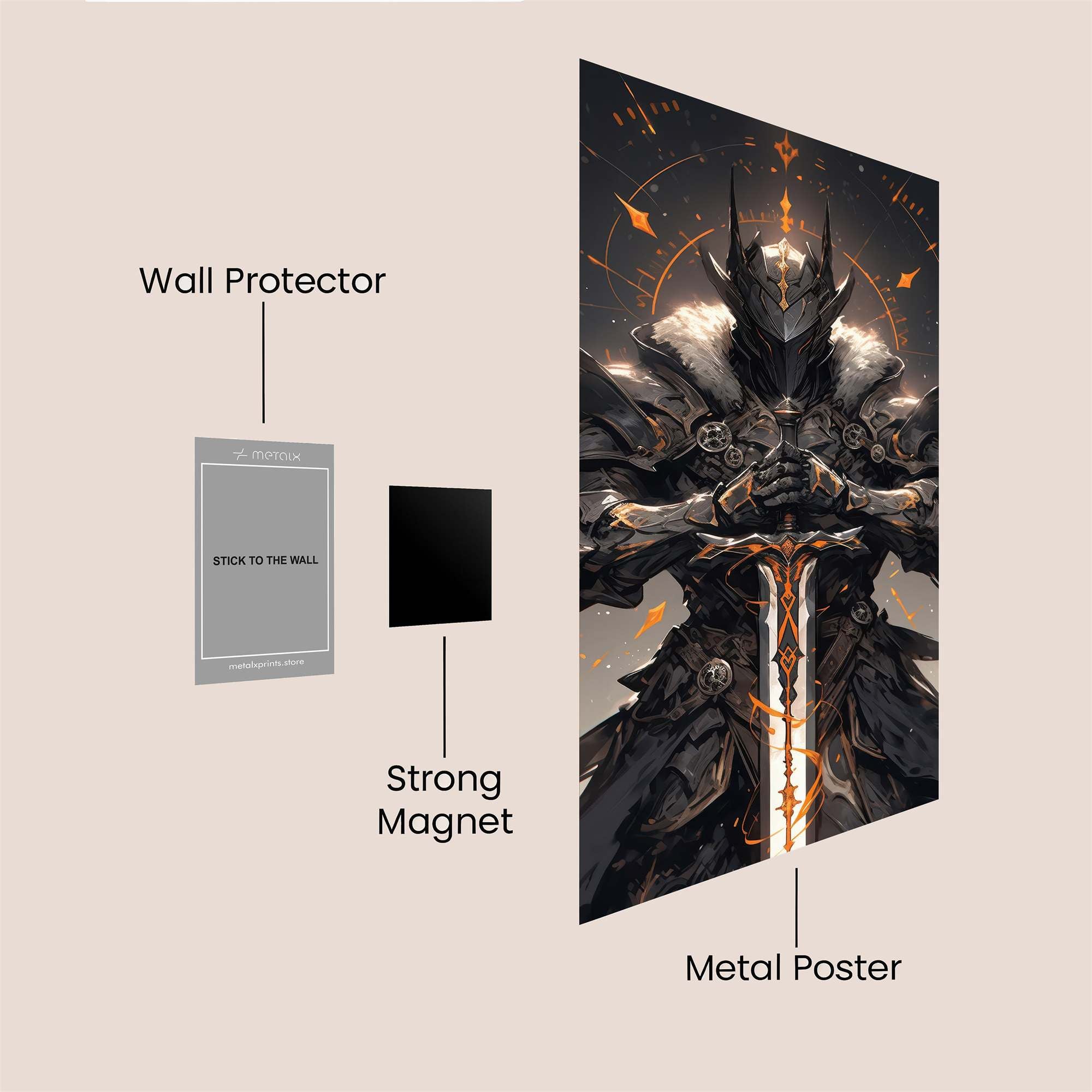 Knight Radiant Safe Wall Magnetic / M