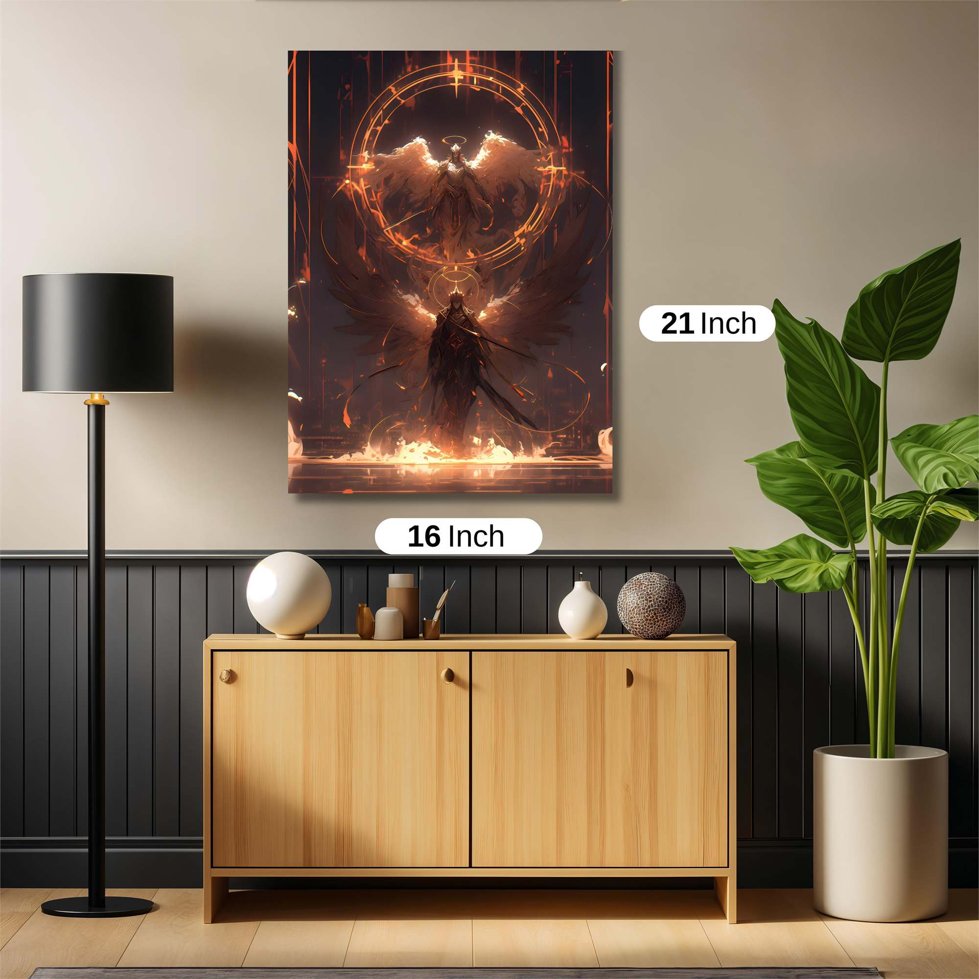 Seraphic Wrath Safe Wall Magnetic / M