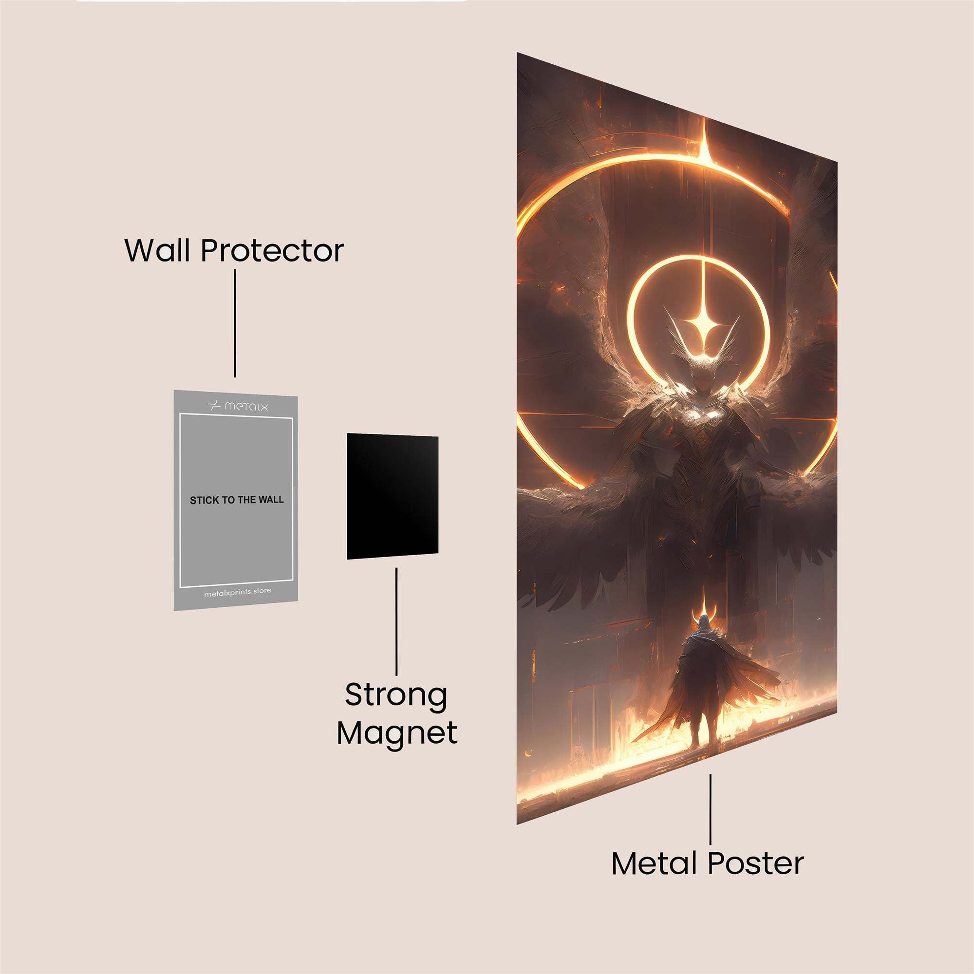 Seraphim Radiance Safe Wall Magnetic / M