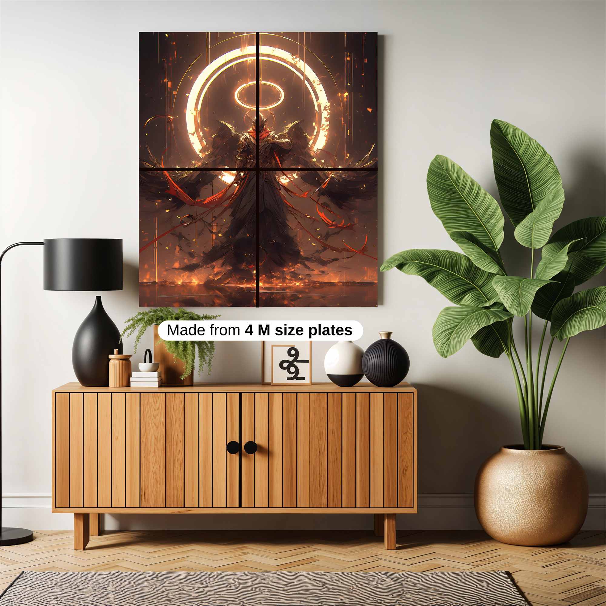Angel Blaze Safe Wall Magnetic / M