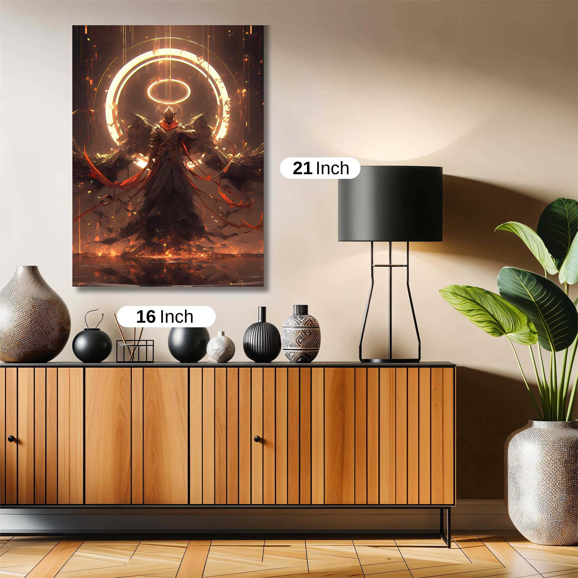 Angel Blaze Safe Wall Magnetic / M