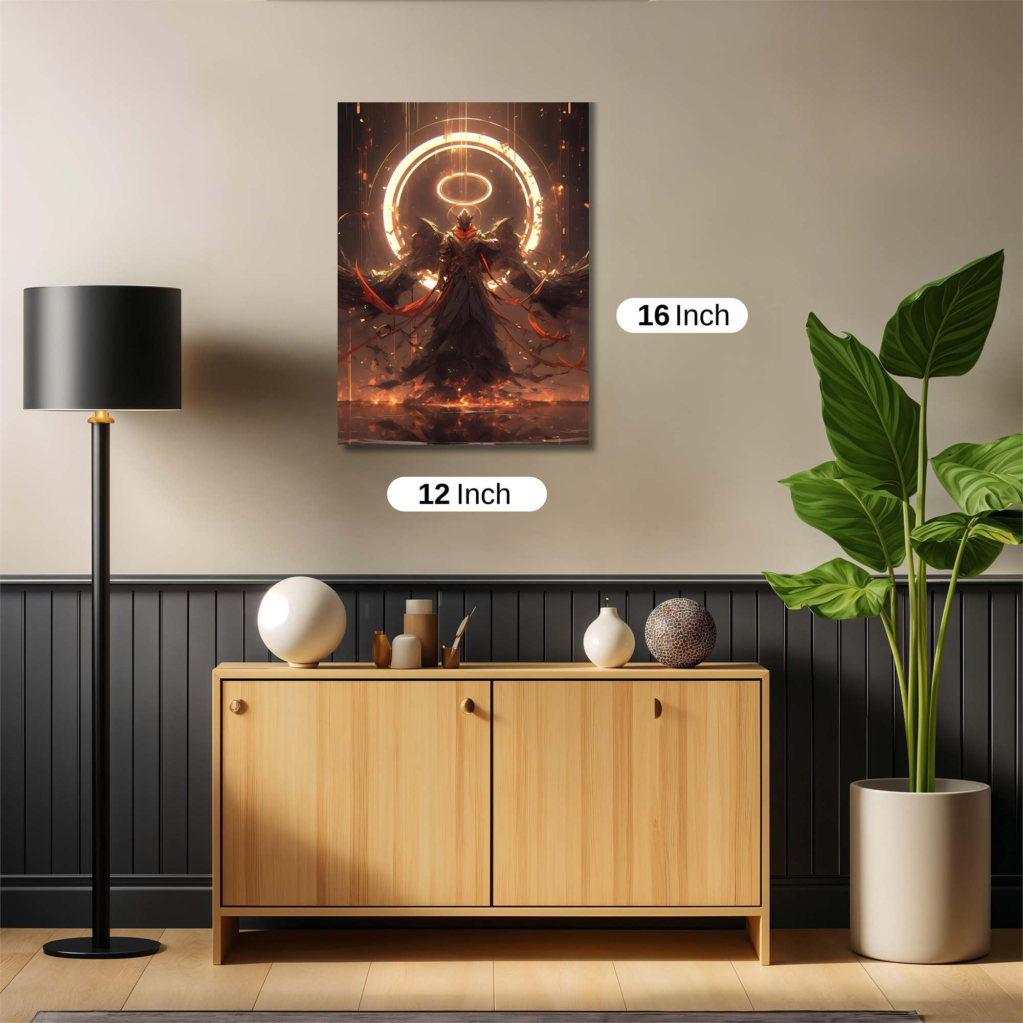 Angel Blaze Safe Wall Magnetic / M