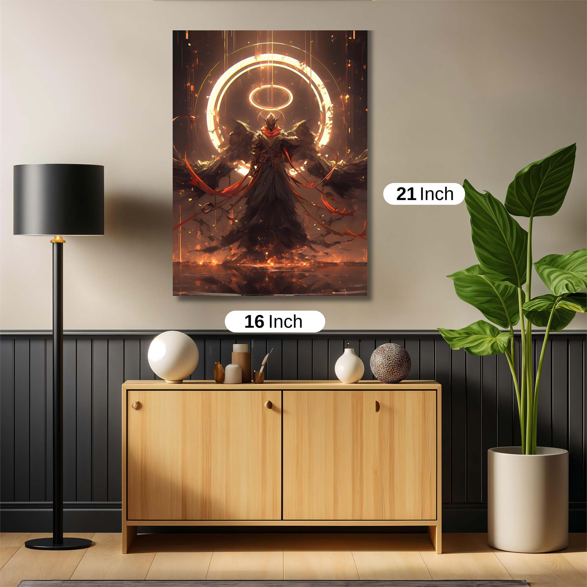 Angel Blaze Safe Wall Magnetic / M