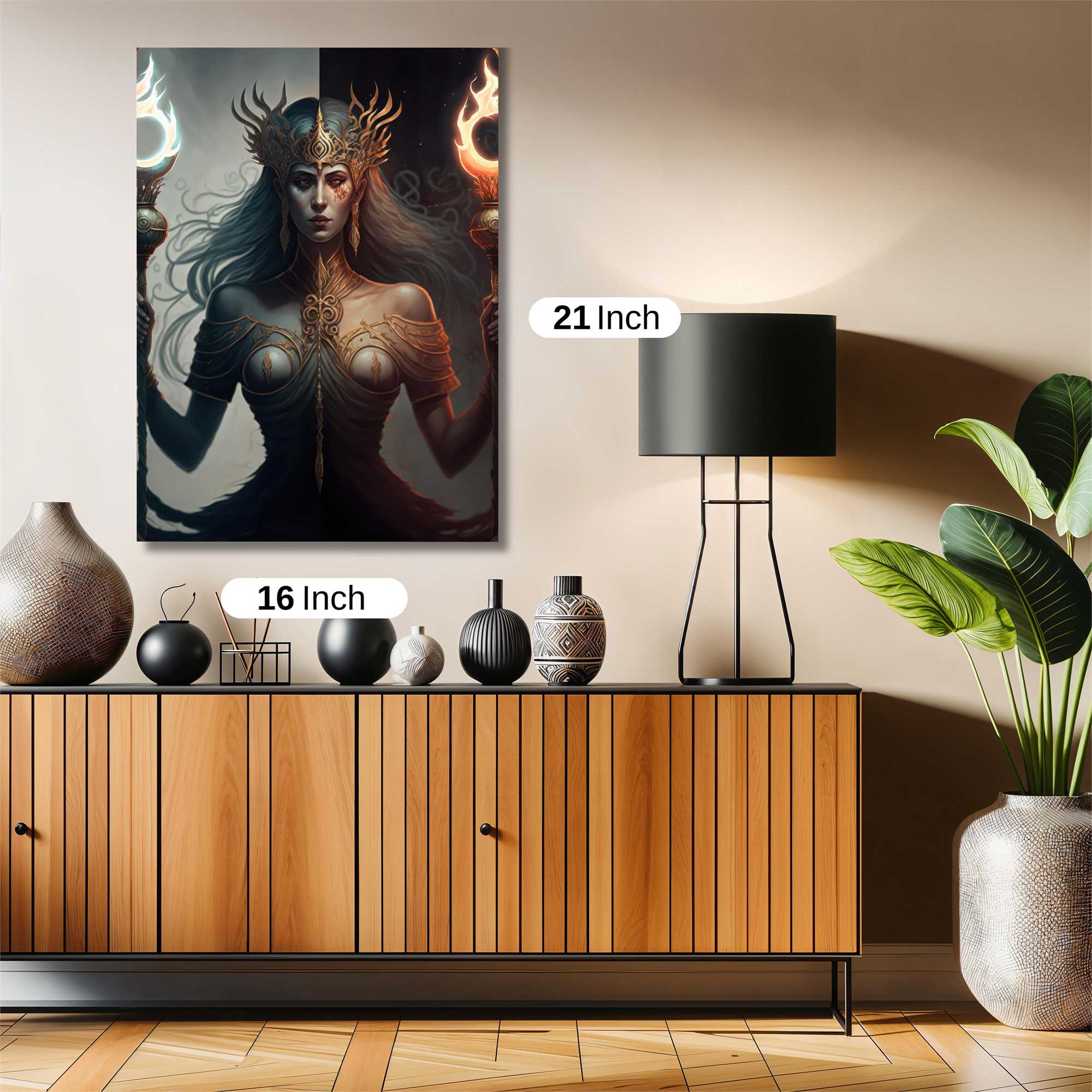 Goddess Duality Safe Wall Magnetic / M