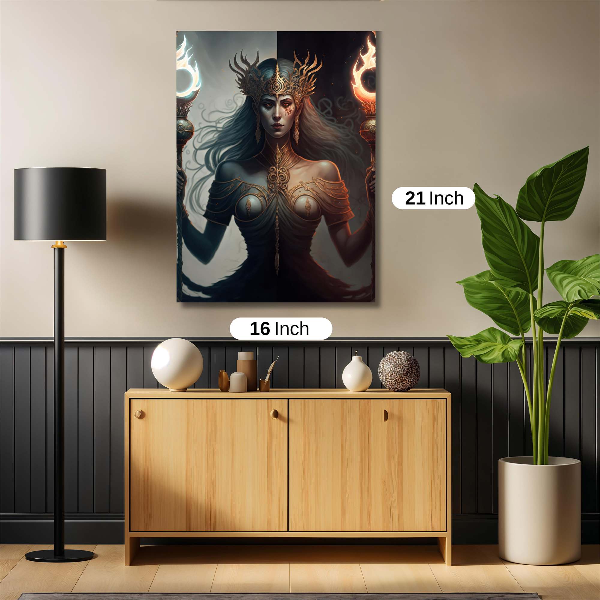 Goddess Duality Safe Wall Magnetic / M