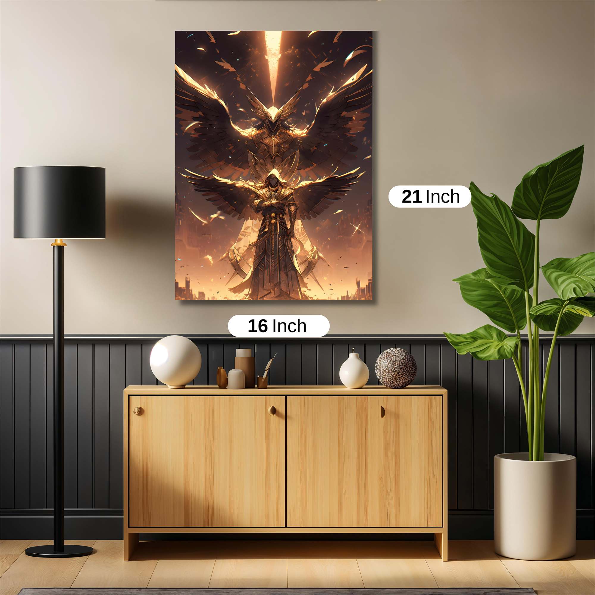 Angelic Descent Safe Wall Magnetic / M