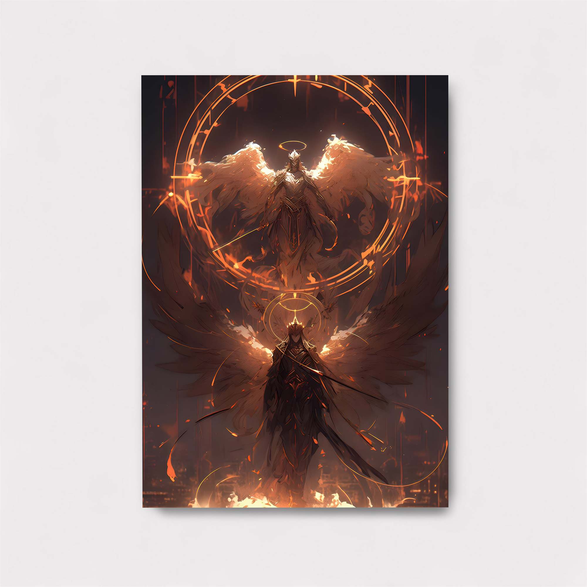 Angelic Descent Safe Wall Magnetic / M