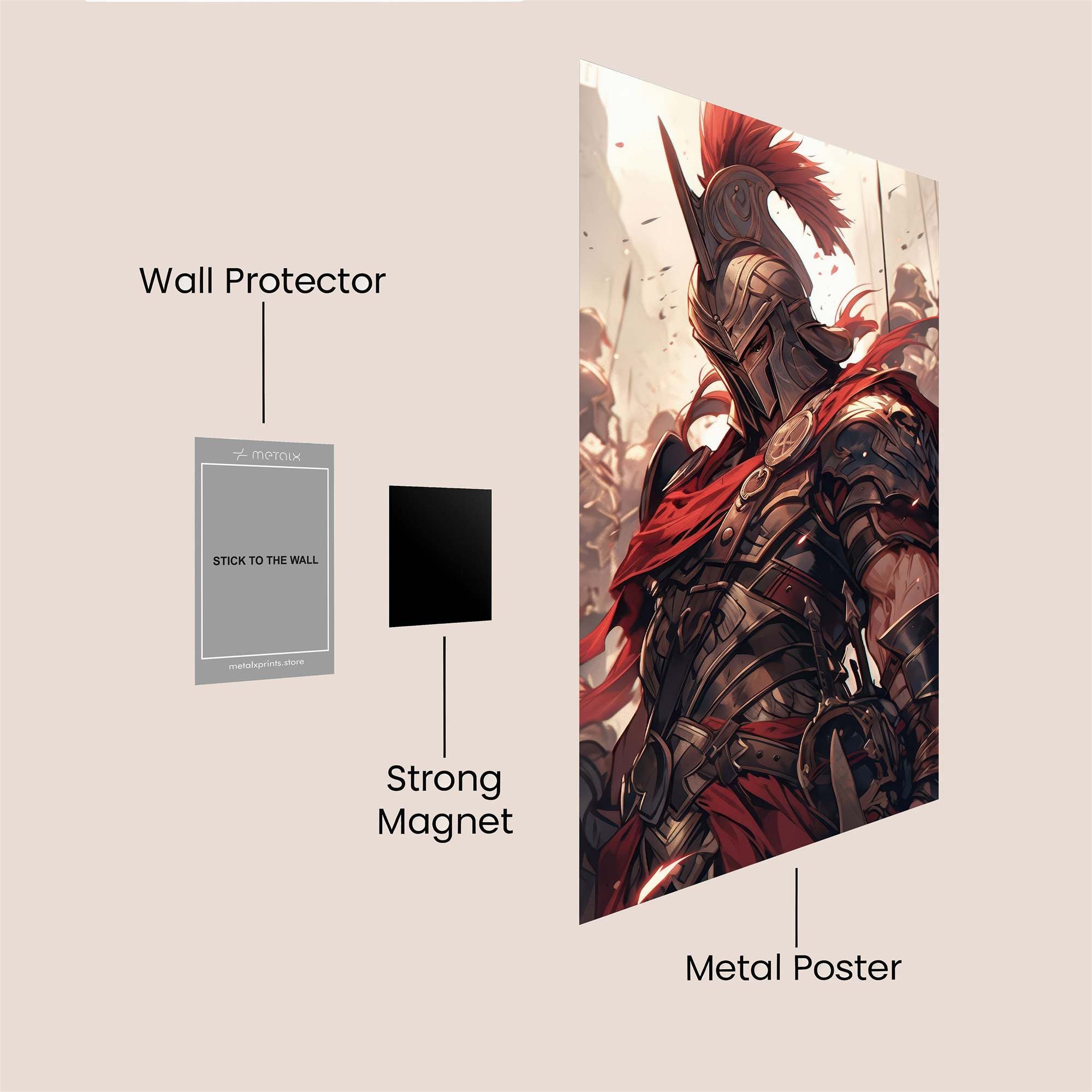 Spartan Valor Safe Wall Magnetic / M