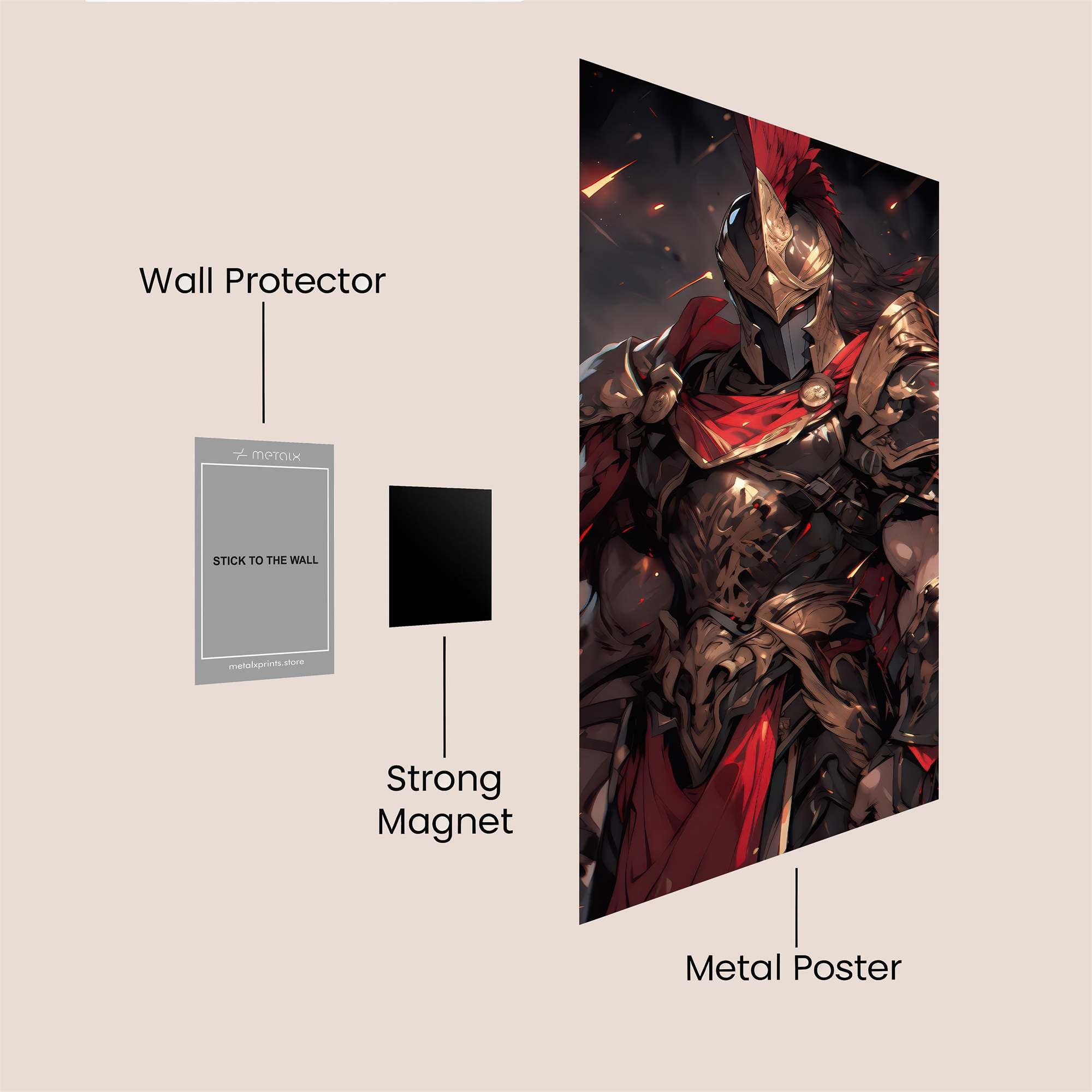 Spartan Valor Safe Wall Magnetic / M