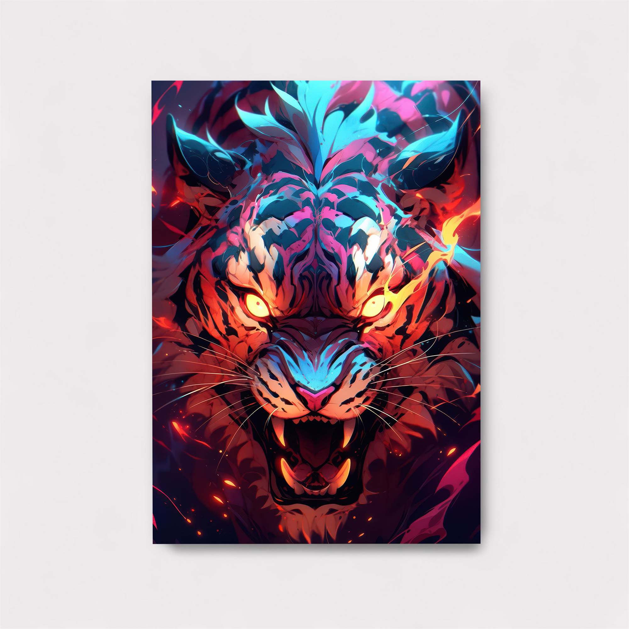 Tiger Blaze Safe Wall Magnetic / M