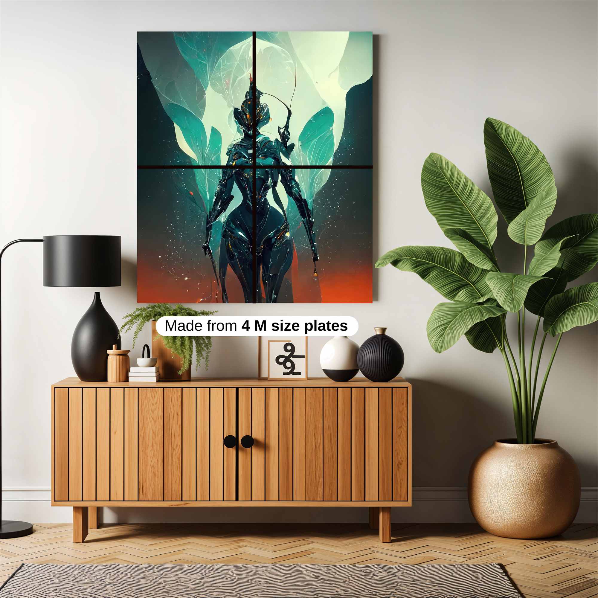 Alien Enigma Safe Wall Magnetic / M