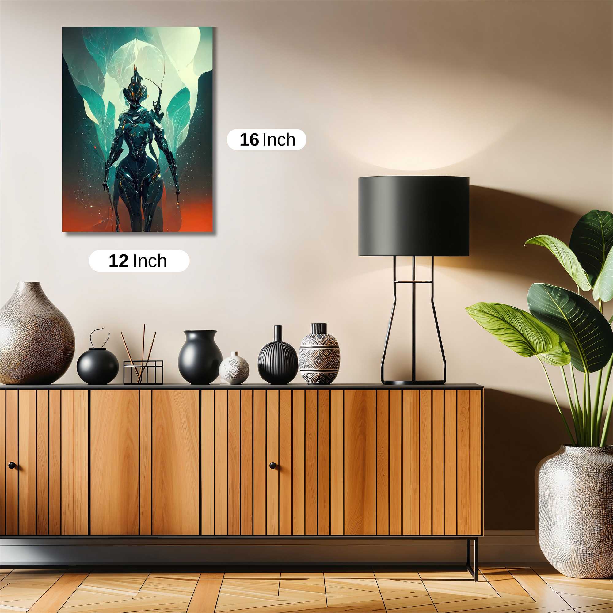 Alien Enigma Safe Wall Magnetic / M