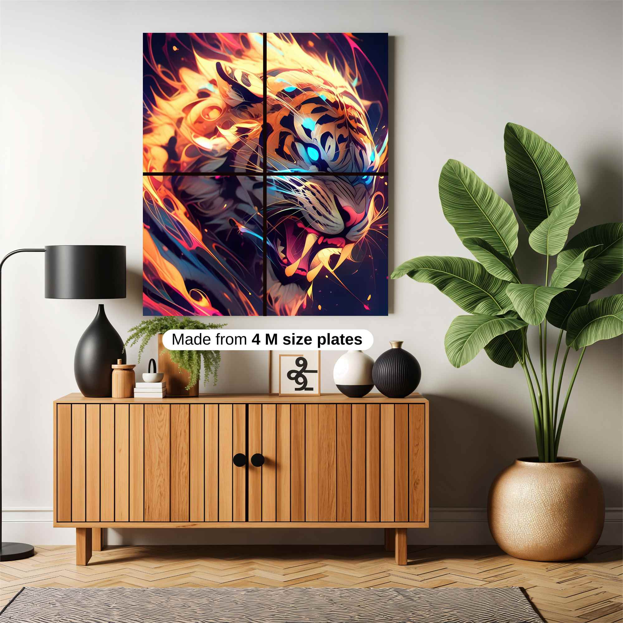 Fiery Majesty Safe Wall Magnetic / M