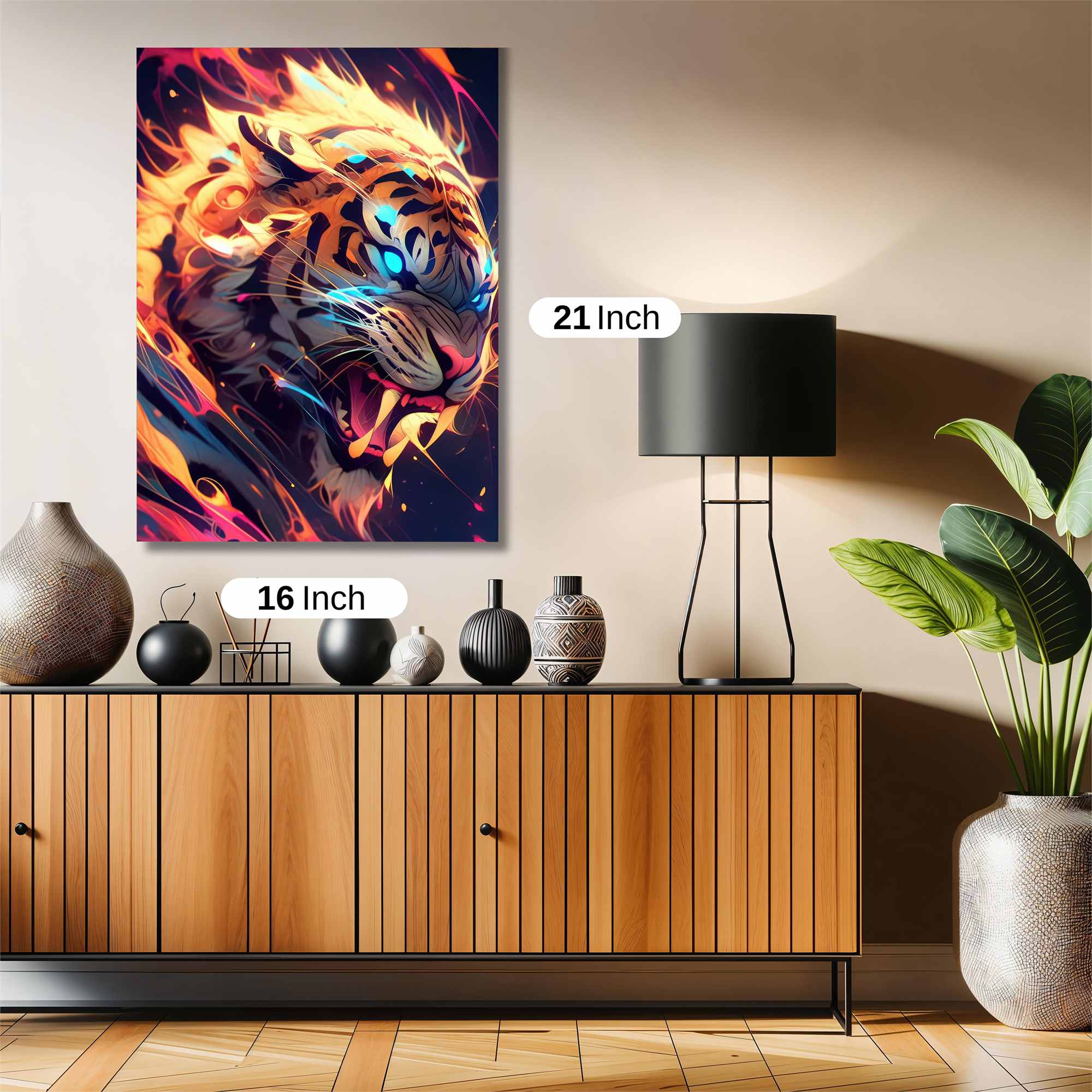 Fiery Majesty Safe Wall Magnetic / M