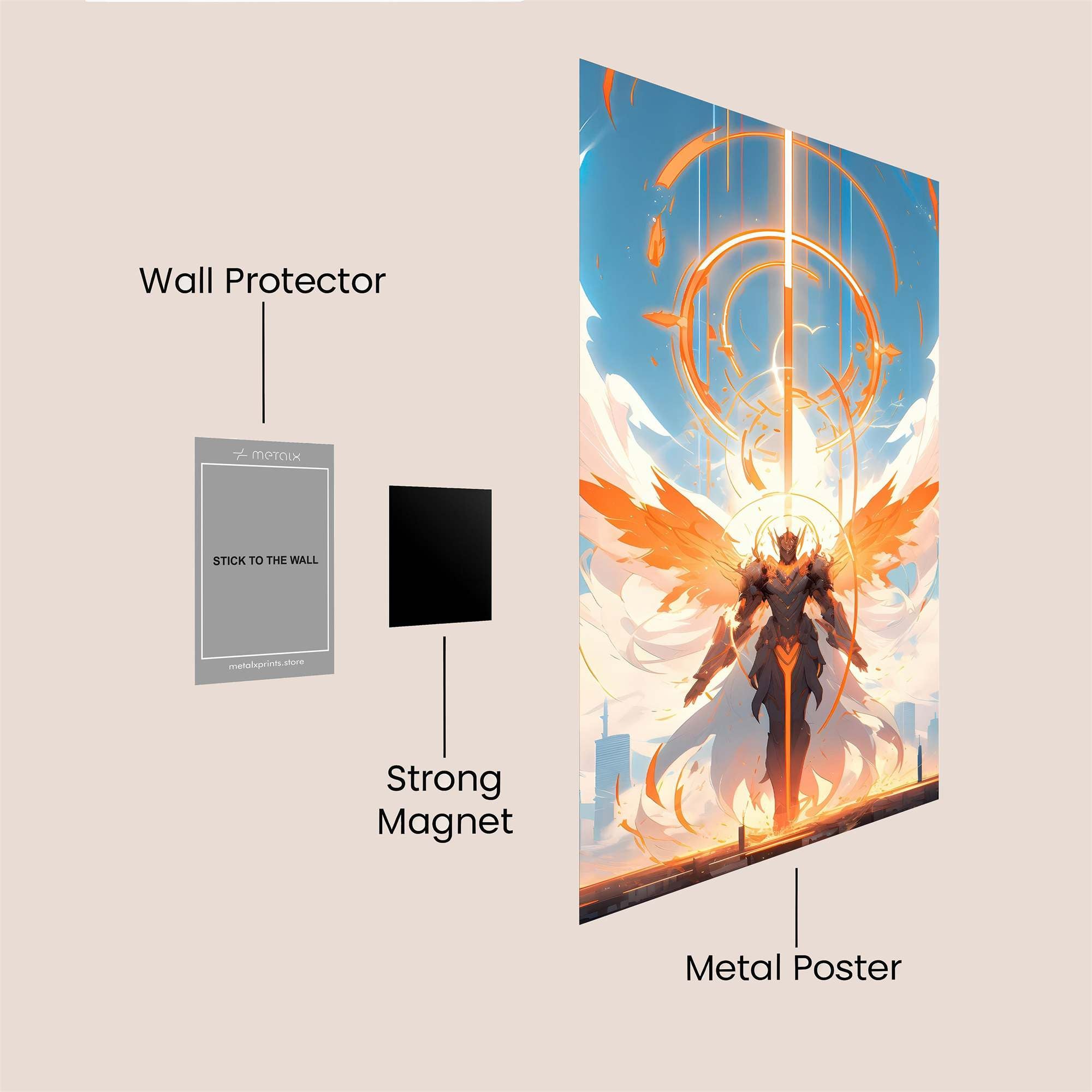 Archangel Radiance Safe Wall Magnetic / M