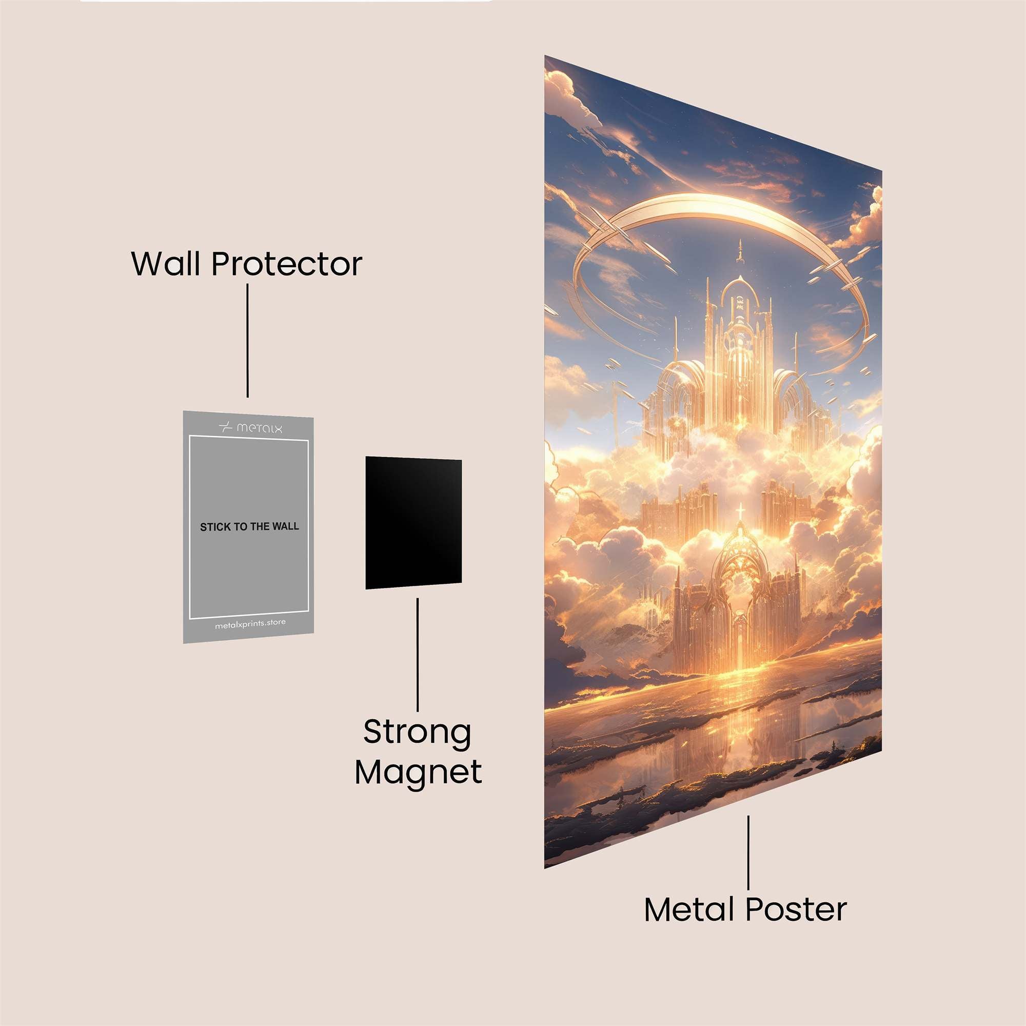 Heavenly Radiance Safe Wall Magnetic / M