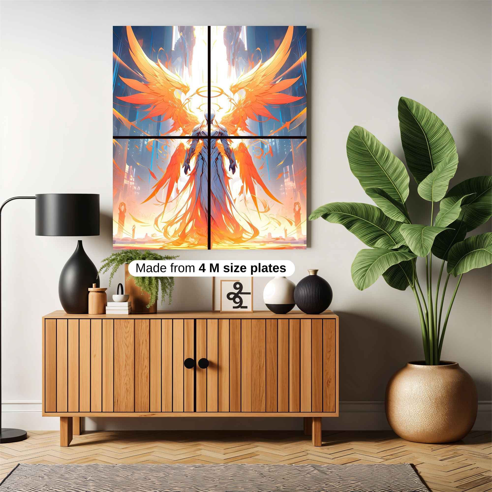 Seraphic Blaze Safe Wall Magnetic / M