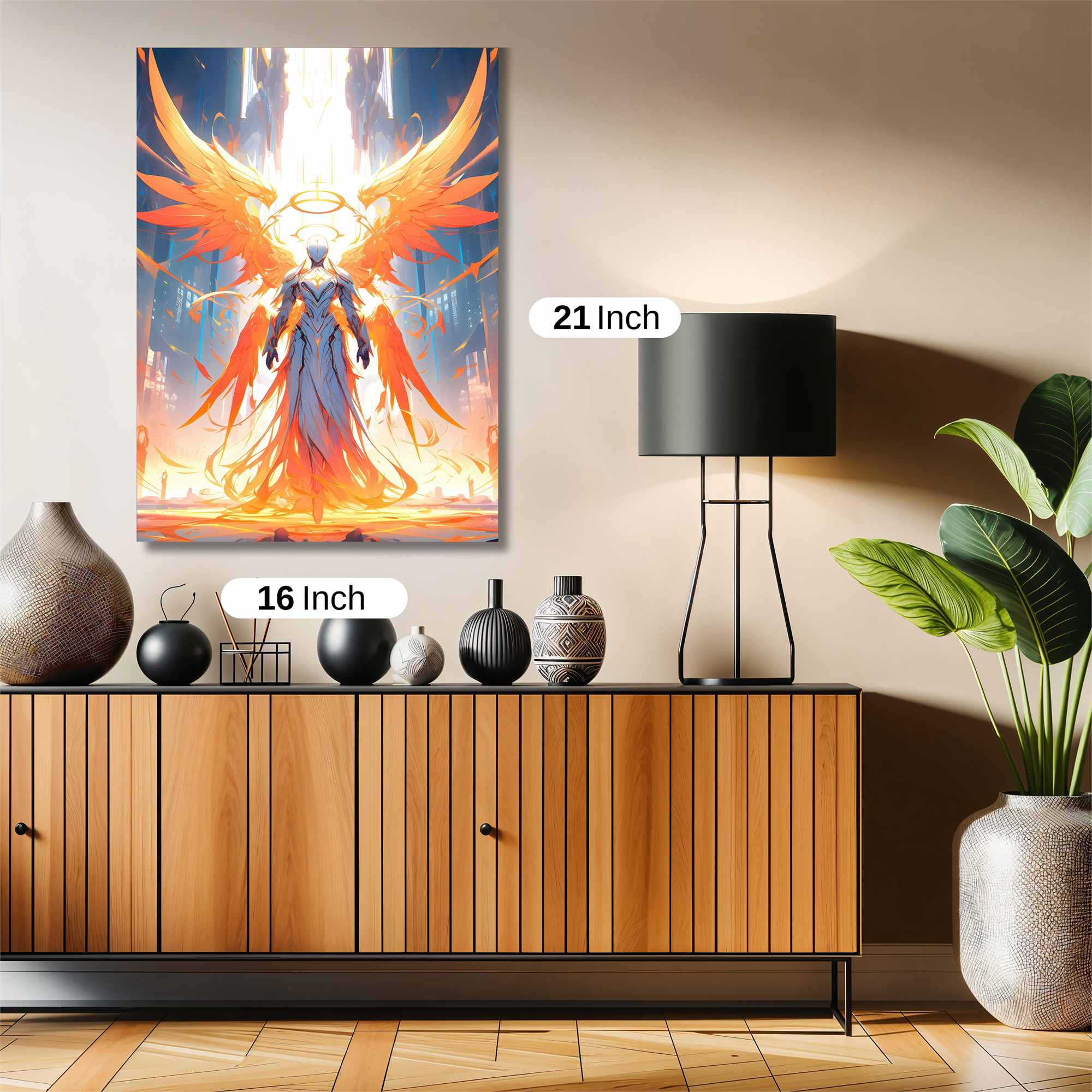 Seraphic Blaze Safe Wall Magnetic / M