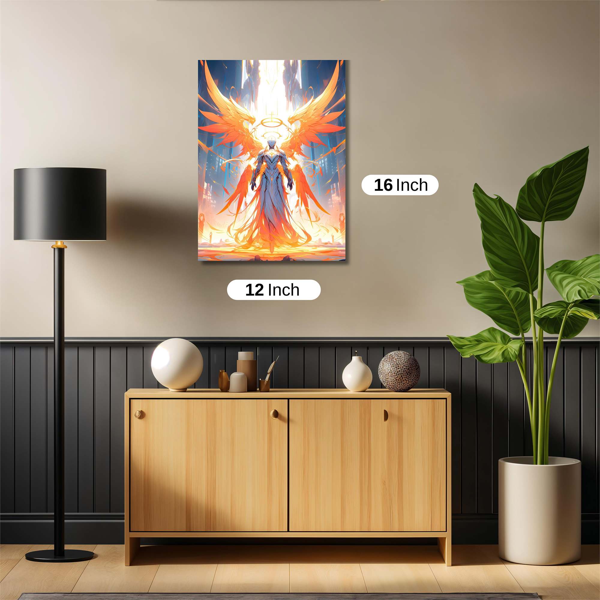 Seraphic Blaze Safe Wall Magnetic / M