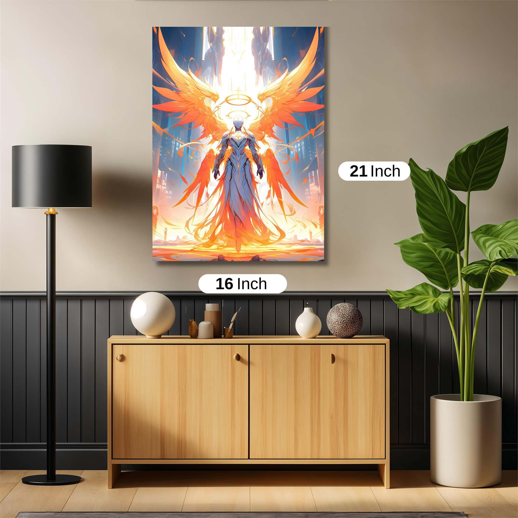 Seraphic Blaze Safe Wall Magnetic / M