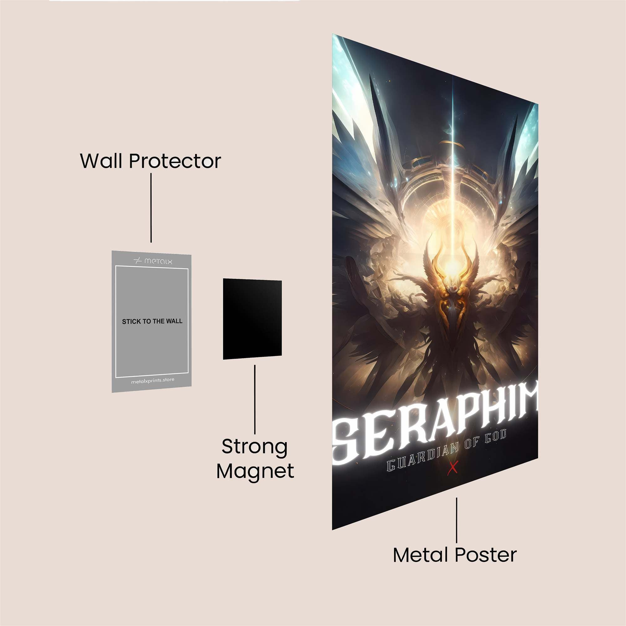 Portal Enigma Safe Wall Magnetic / M