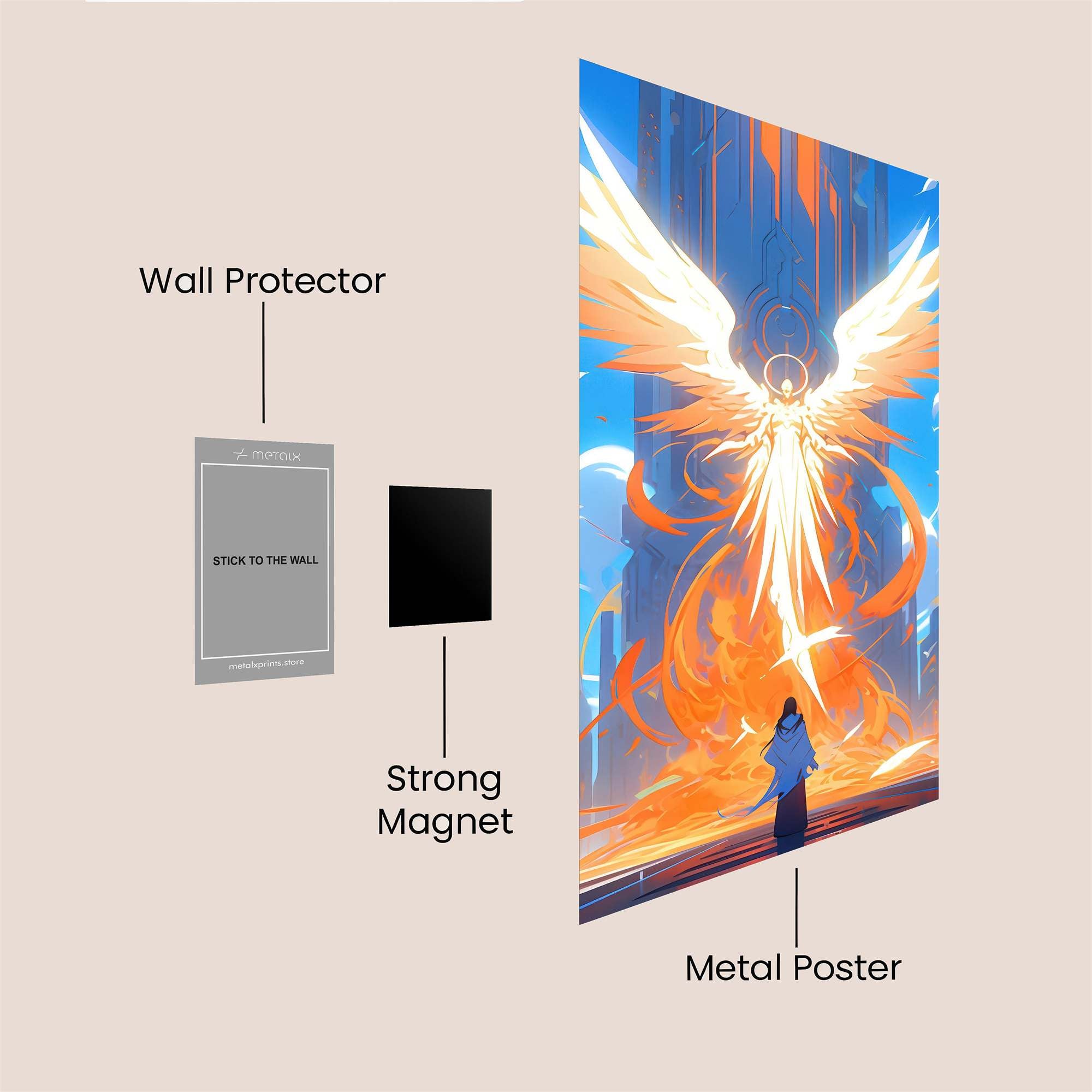 Archangel Radiant Safe Wall Magnetic / M