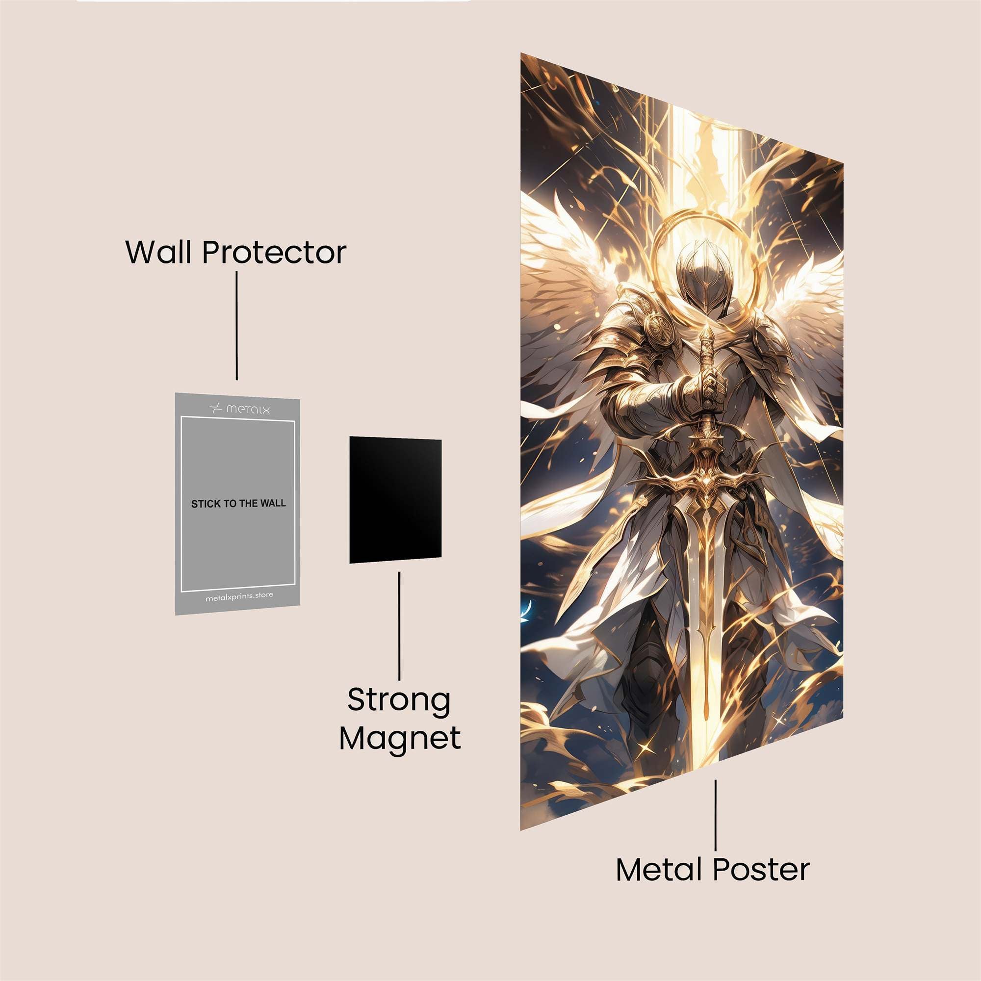Archangel Radiant Safe Wall Magnetic / M