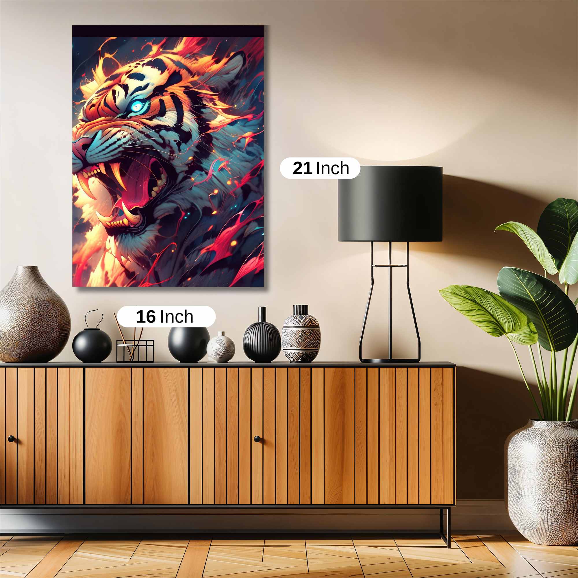 Fiery Wrath Safe Wall Magnetic / M