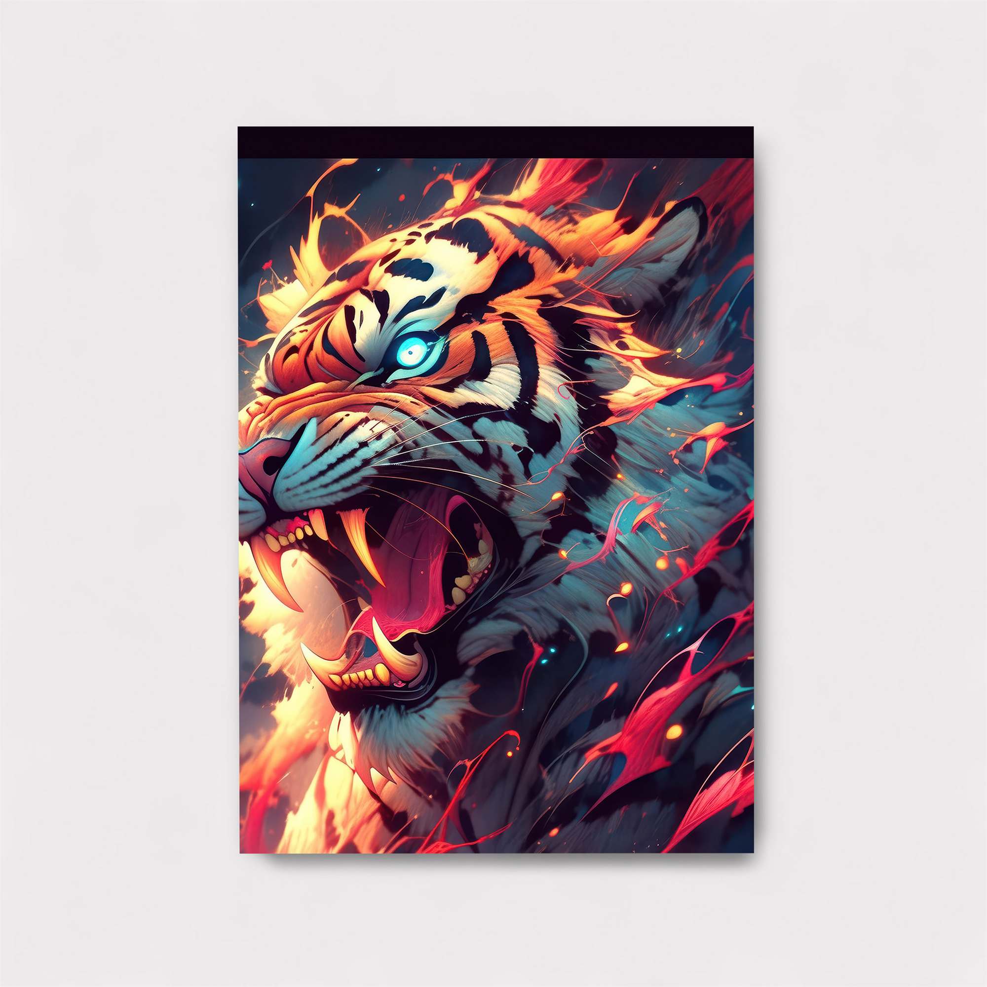 Fiery Wrath Safe Wall Magnetic / M