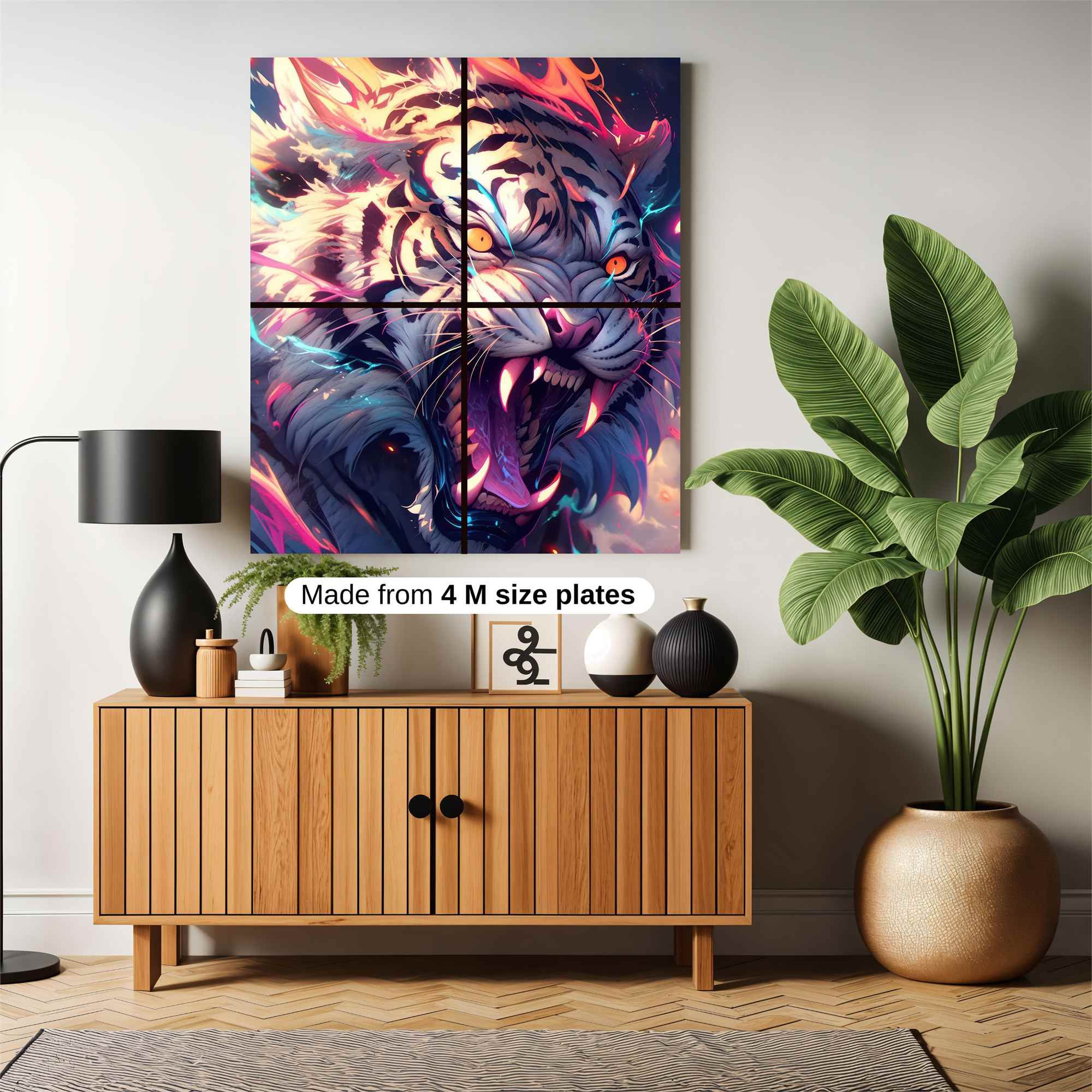 Fiery Fury Safe Wall Magnetic / M