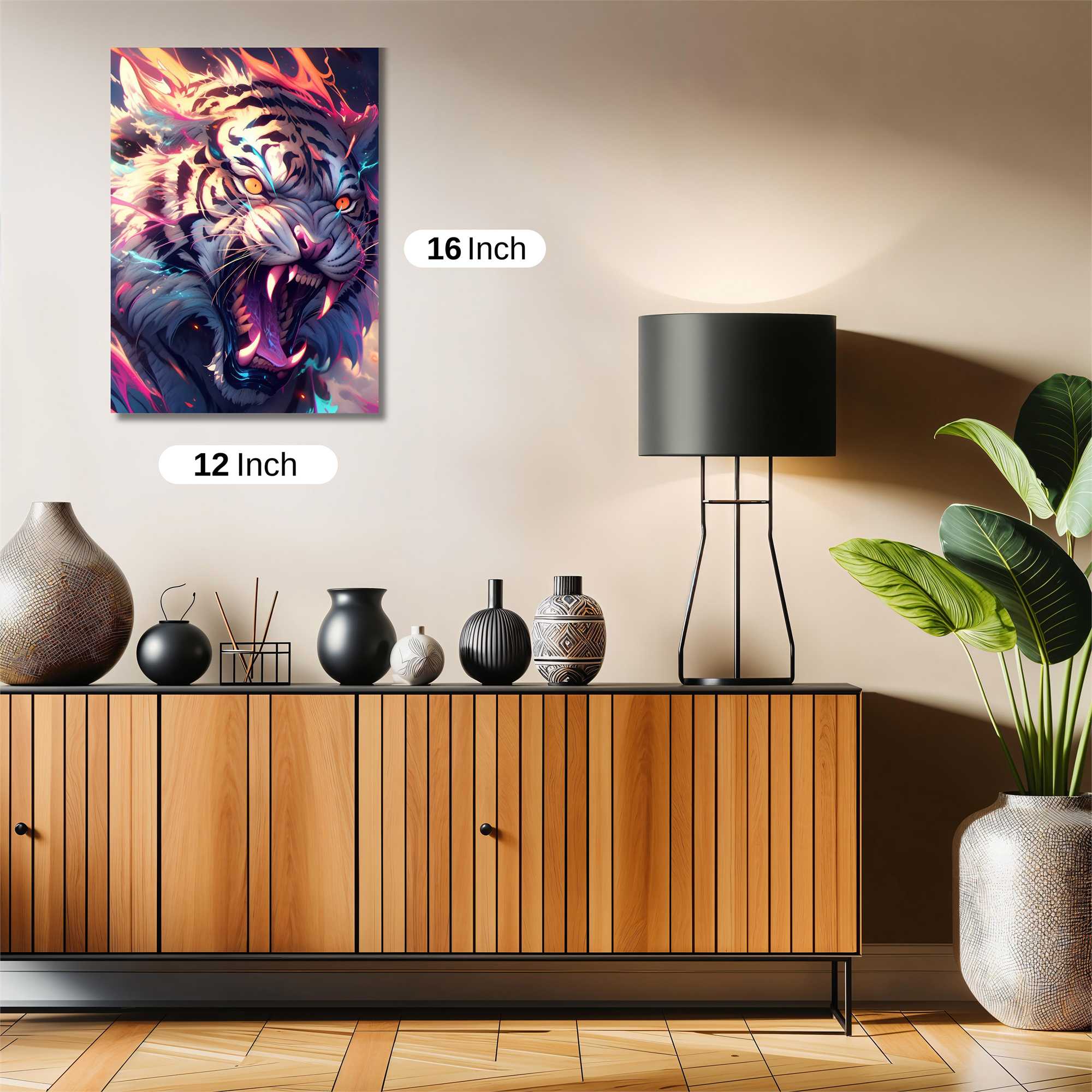 Fiery Fury Safe Wall Magnetic / M