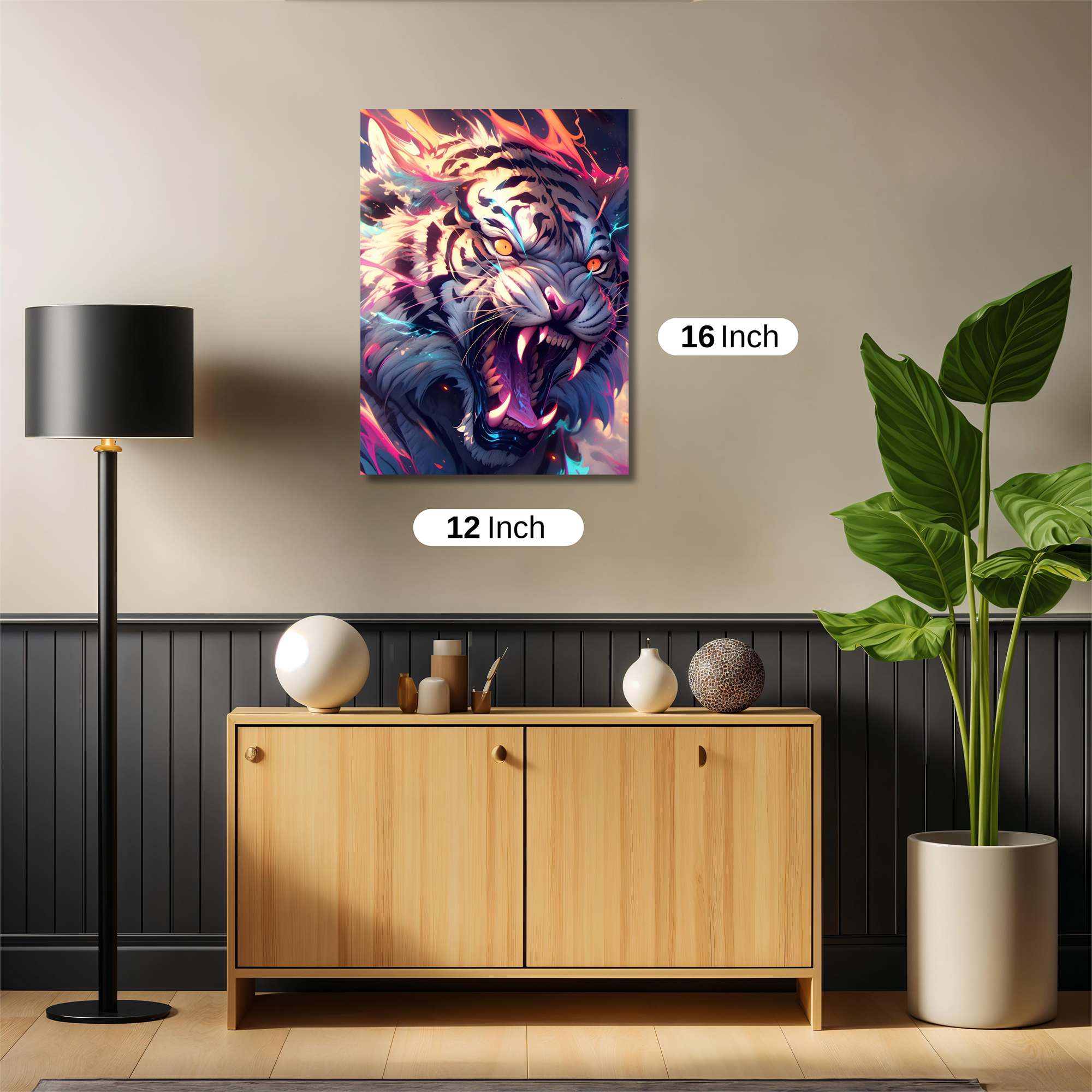 Fiery Fury Safe Wall Magnetic / M