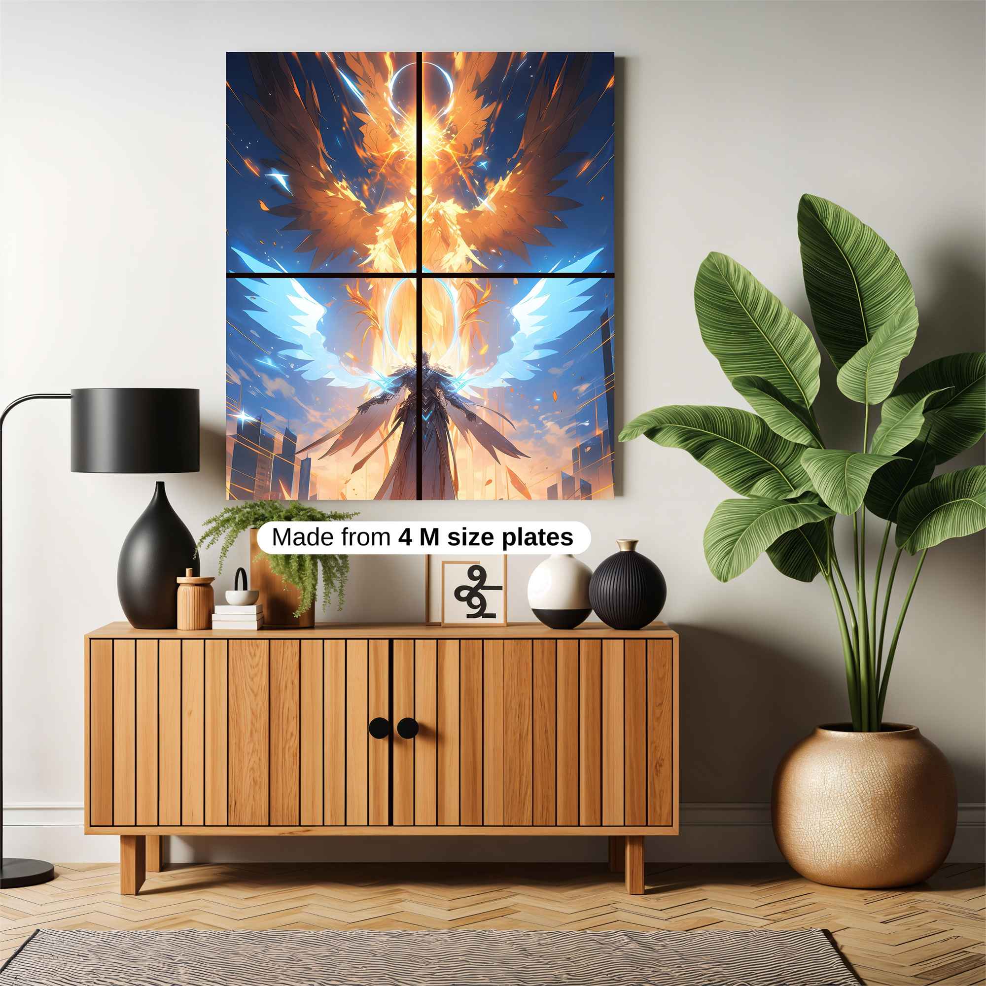 Seraphic Blaze Safe Wall Magnetic / M