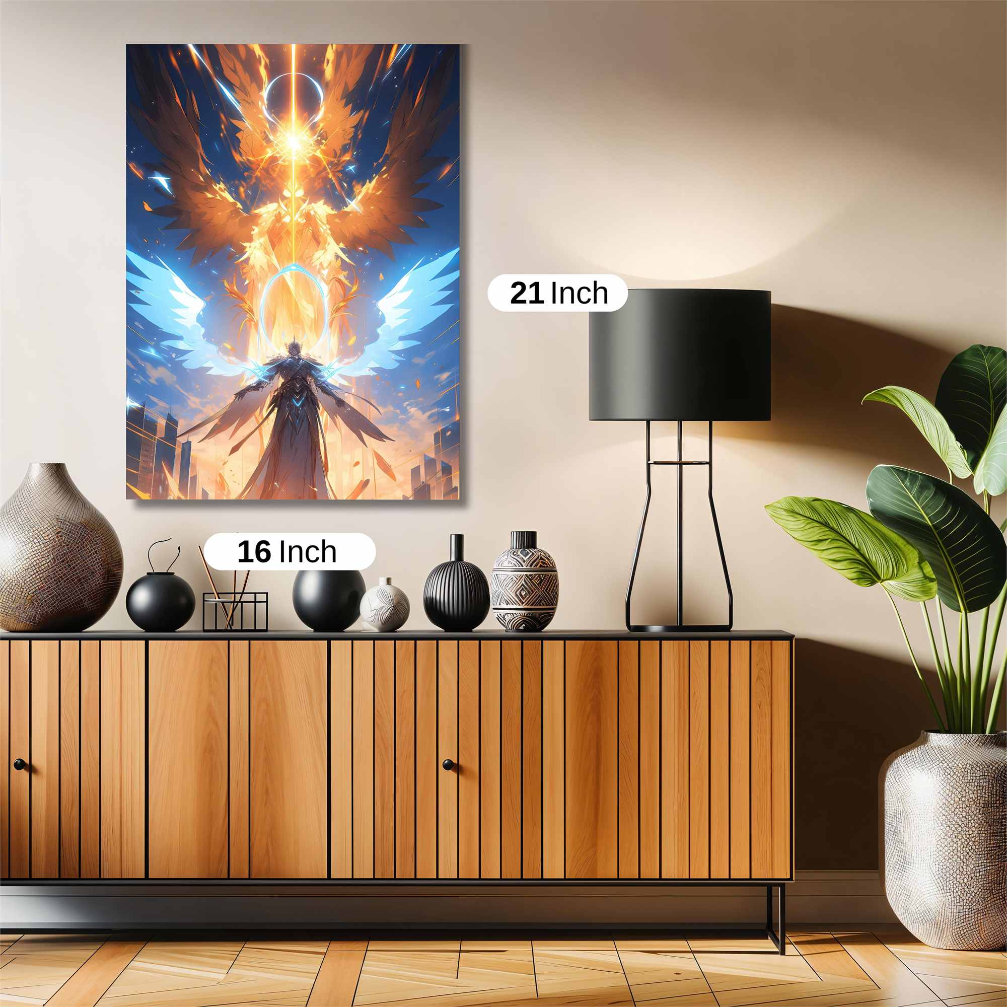 Seraphic Blaze Safe Wall Magnetic / M