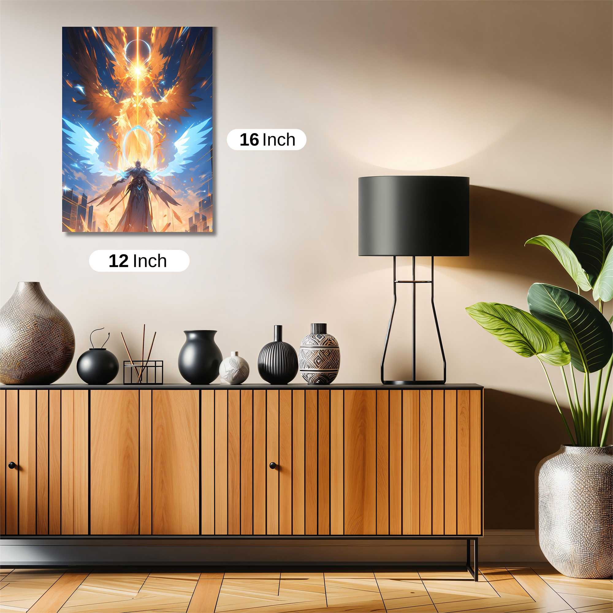 Seraphic Blaze Safe Wall Magnetic / M