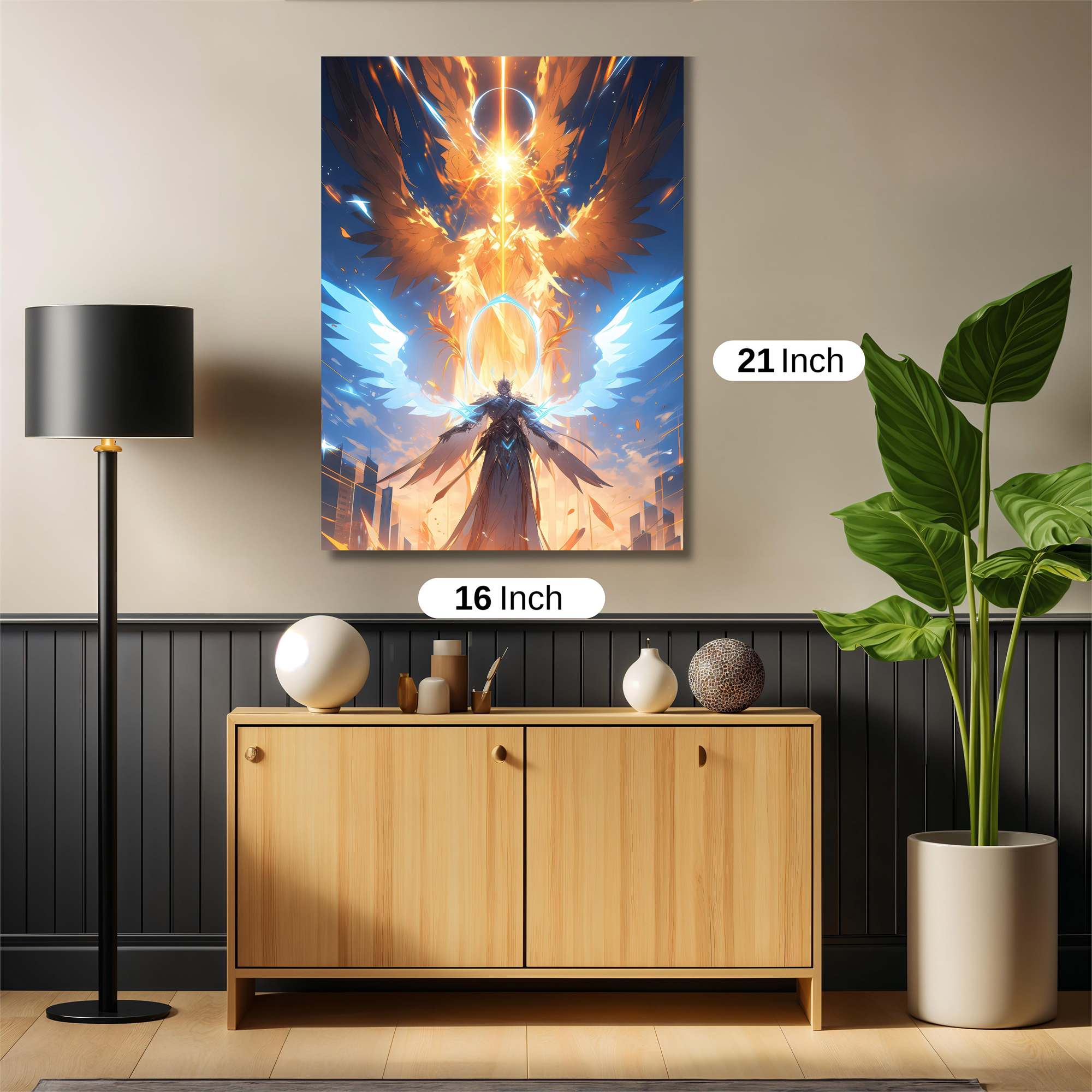 Seraphic Blaze Safe Wall Magnetic / M