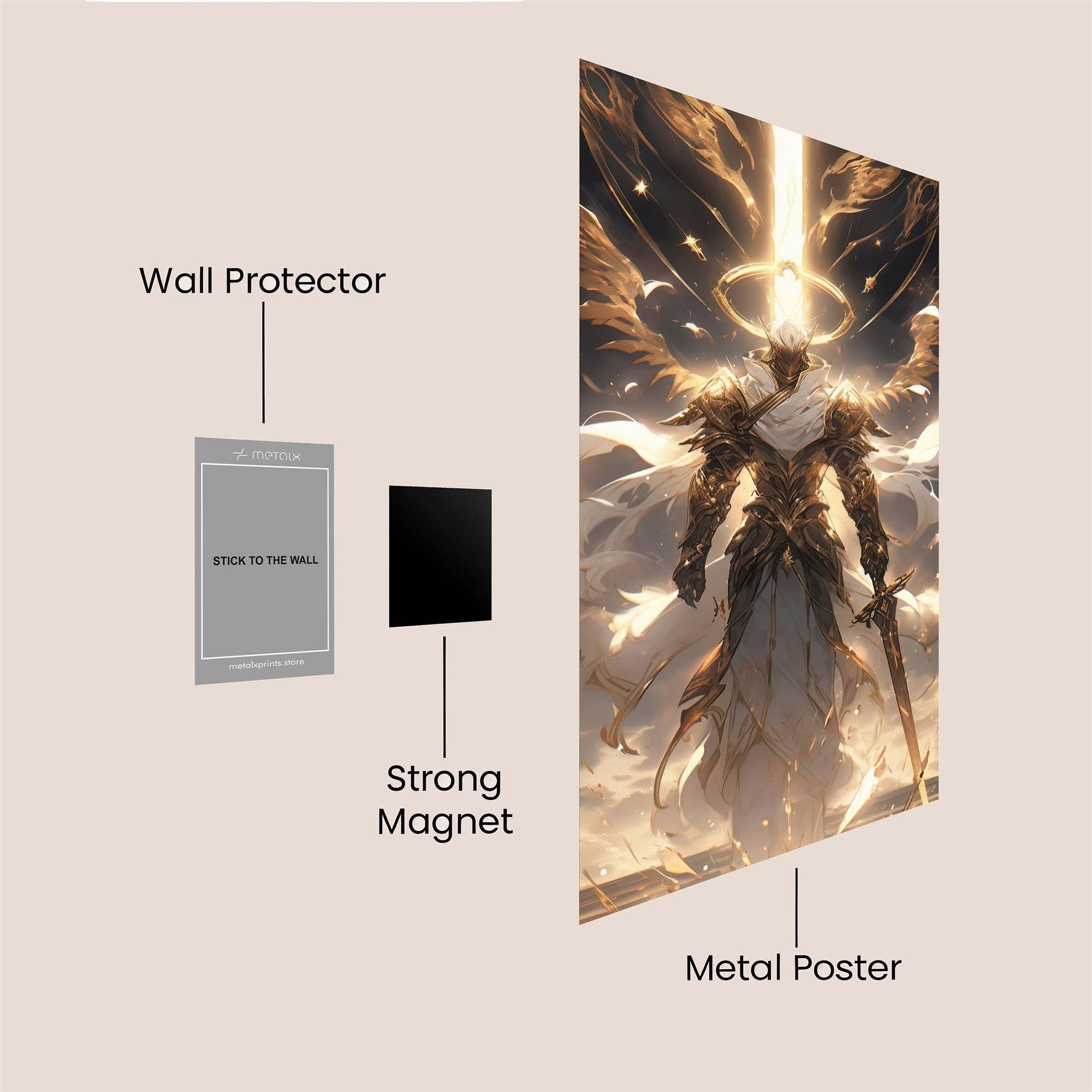 Archangel Radiant Safe Wall Magnetic / M