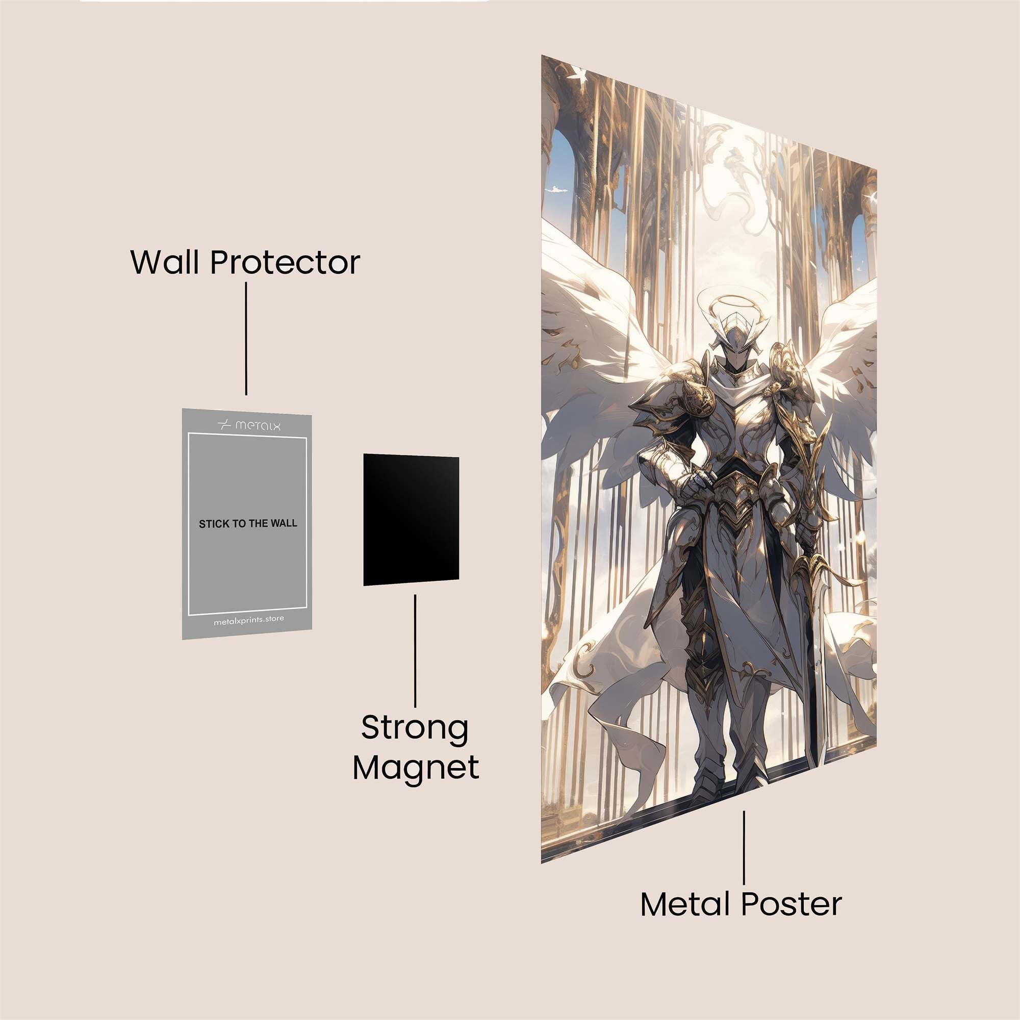 Archangel Radiant Safe Wall Magnetic / M