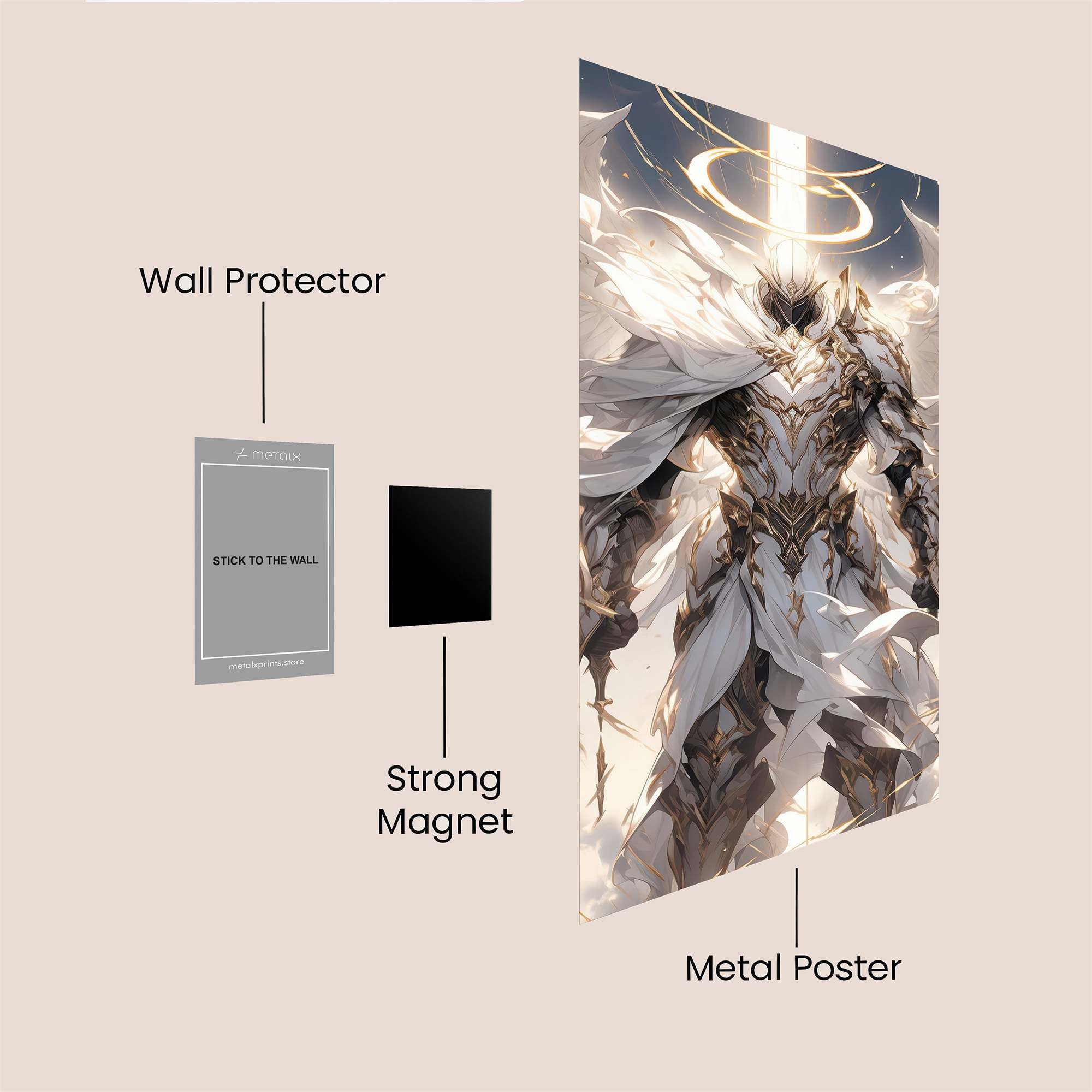 Archangel Radiant Safe Wall Magnetic / M