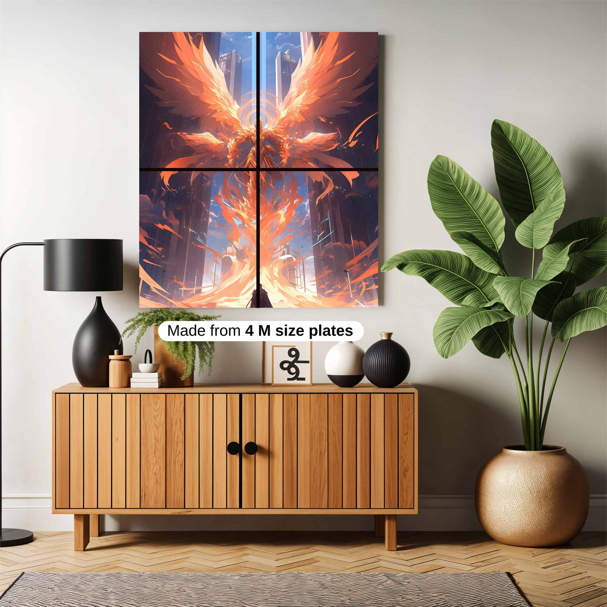 Archangel Ascension Safe Wall Magnetic / M