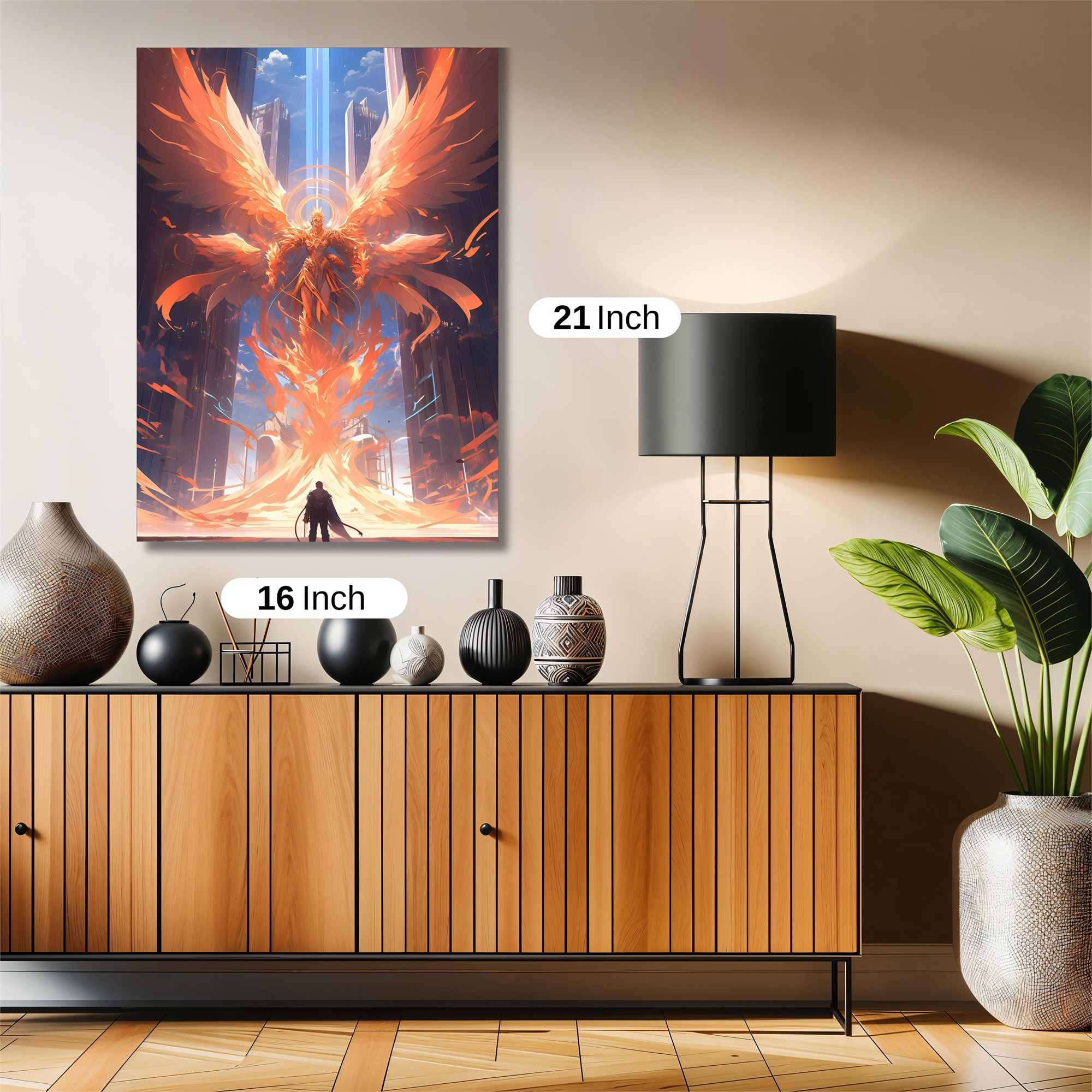 Archangel Ascension Safe Wall Magnetic / M