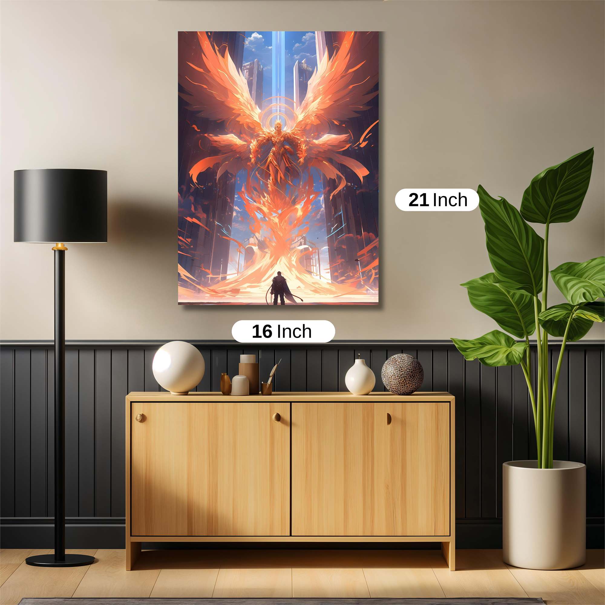 Archangel Ascension Safe Wall Magnetic / M