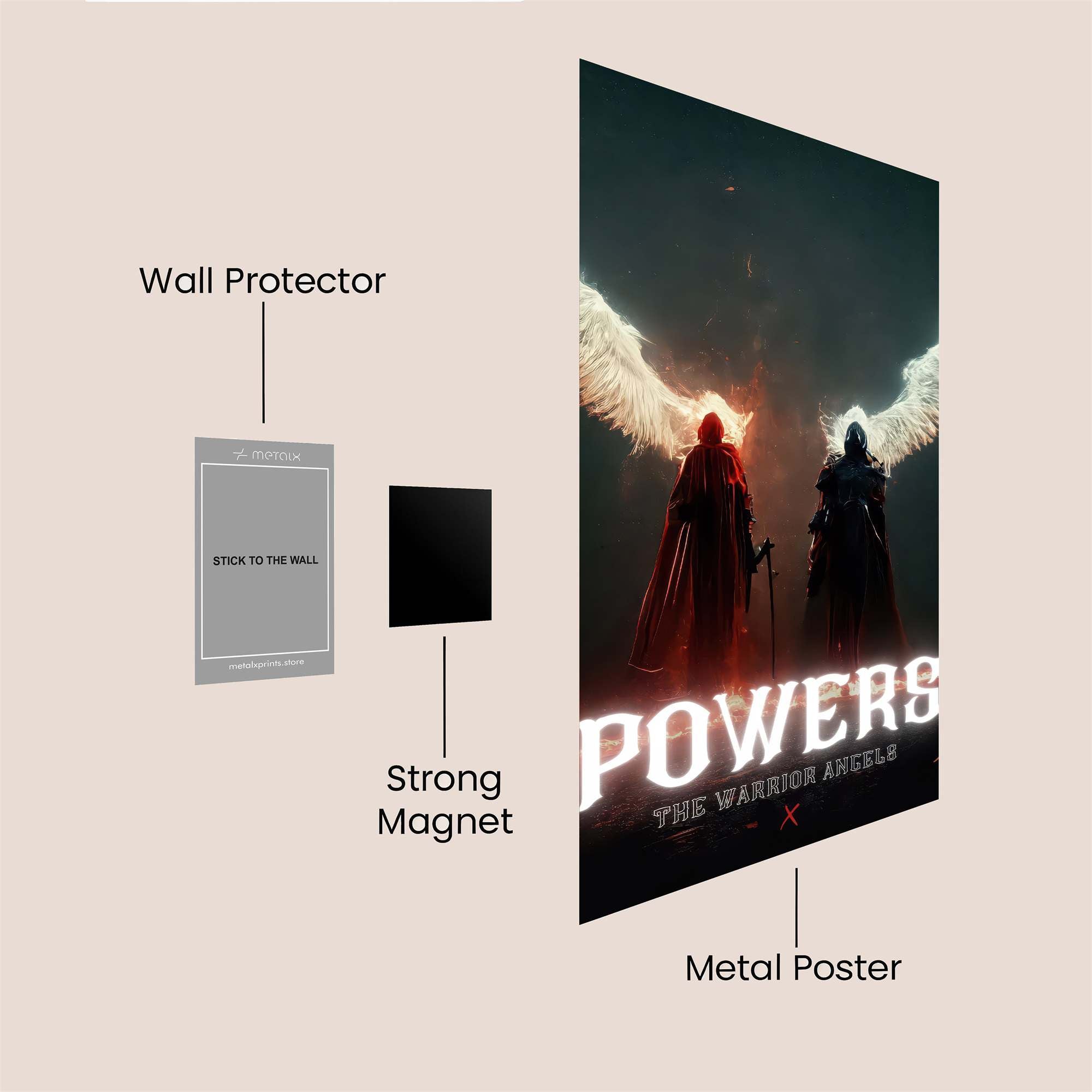 Dark Sentinel Safe Wall Magnetic / M