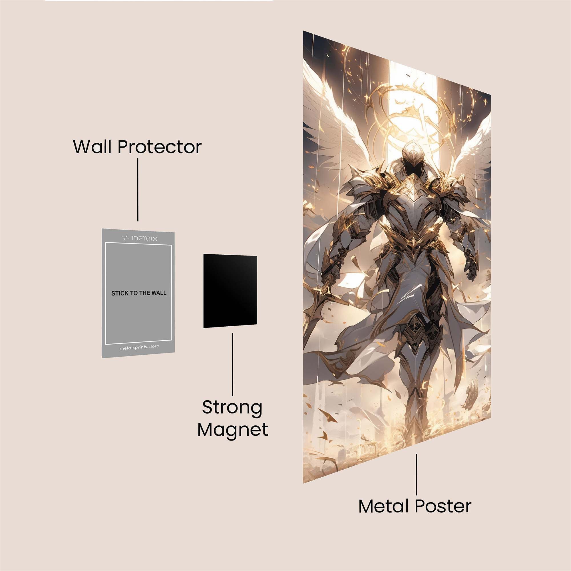 Archangel Radiant Safe Wall Magnetic / M