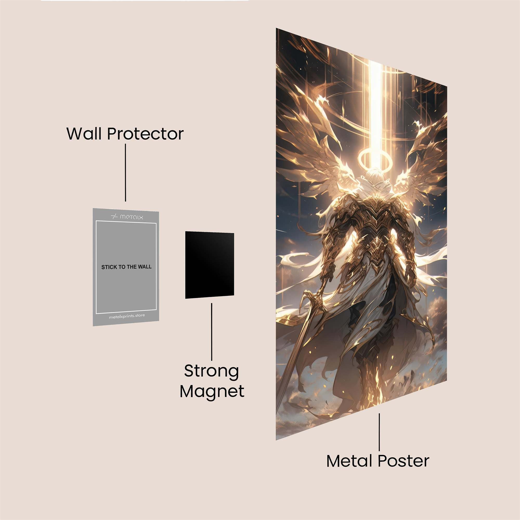 Archangel Radiance Safe Wall Magnetic / M