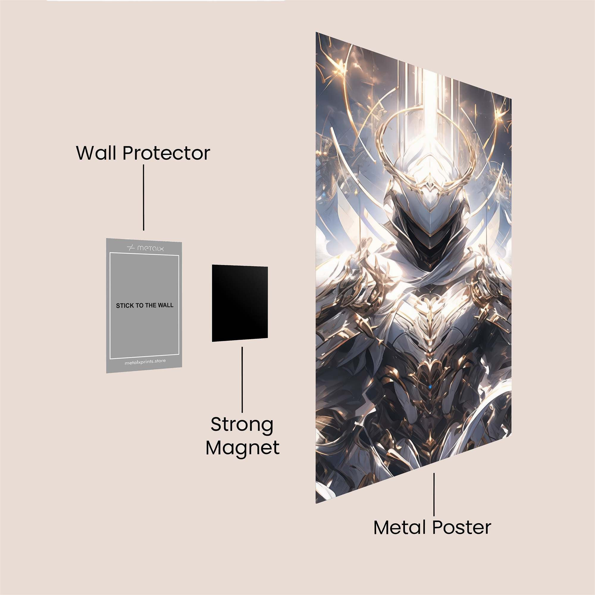 Angel Radiant Safe Wall Magnetic / M