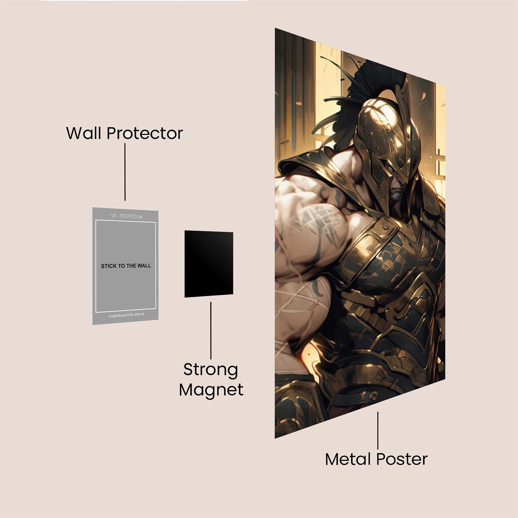 Spartan Valor Safe Wall Magnetic / M