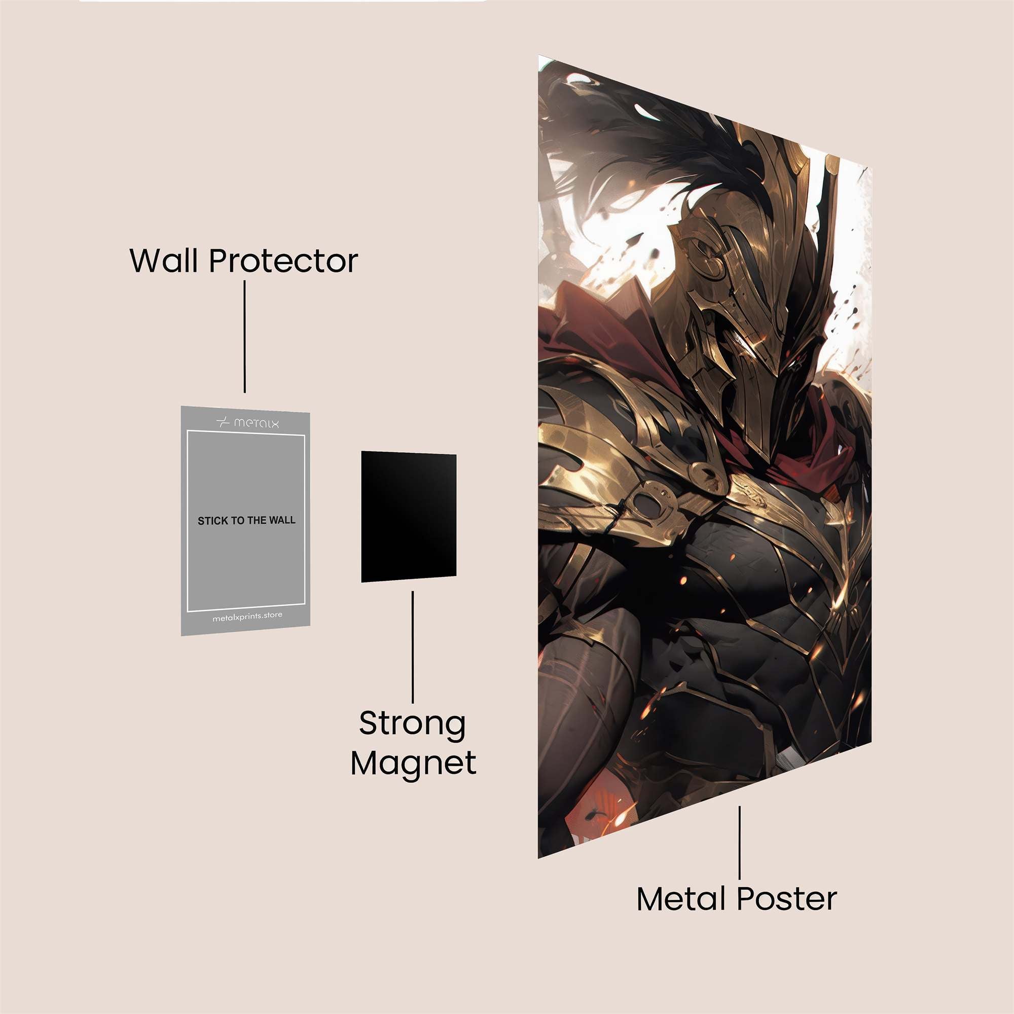 Knight Valor Safe Wall Magnetic / M
